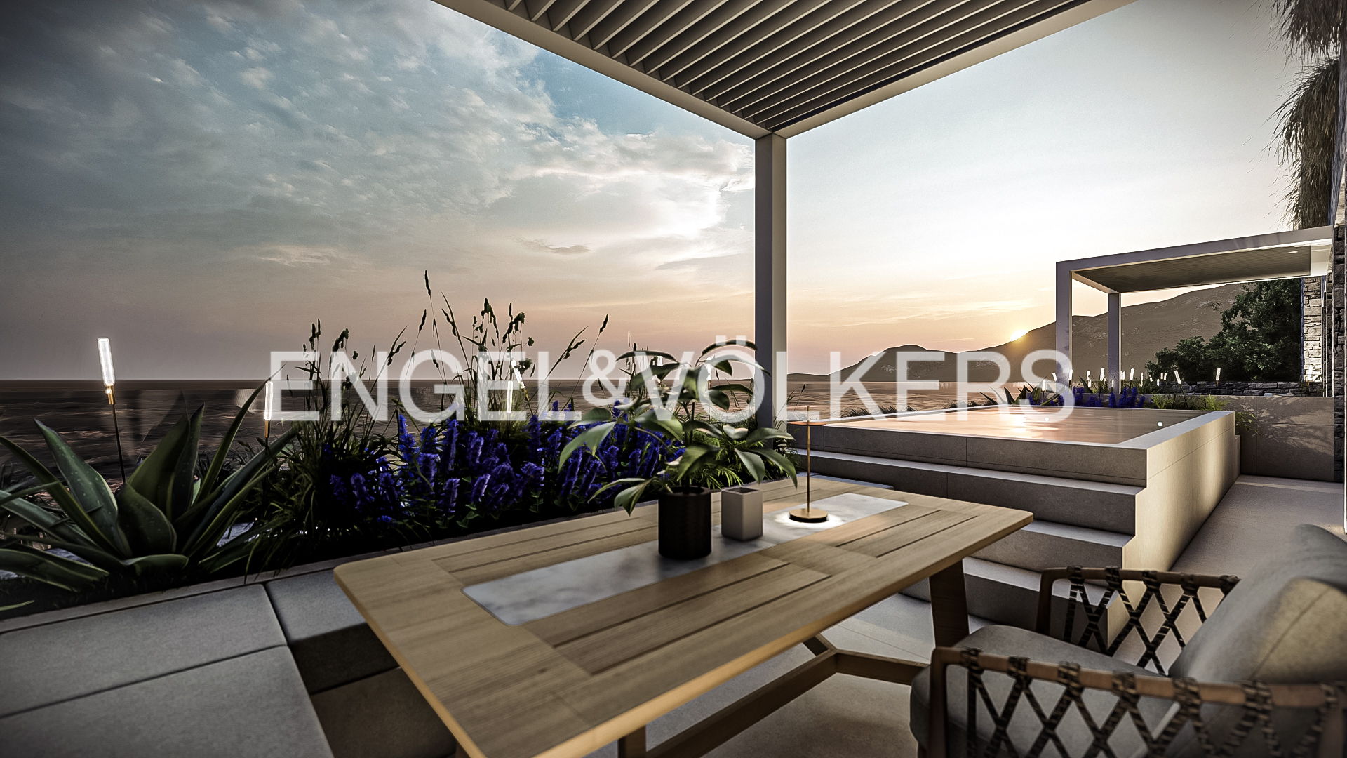 Brand-new two-room apartment with sea terrace