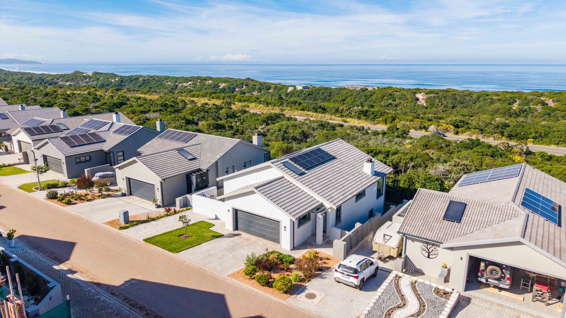 Elegant Coastal Home in Secure Melkhout Estate – Modern Living with Exceptional Views