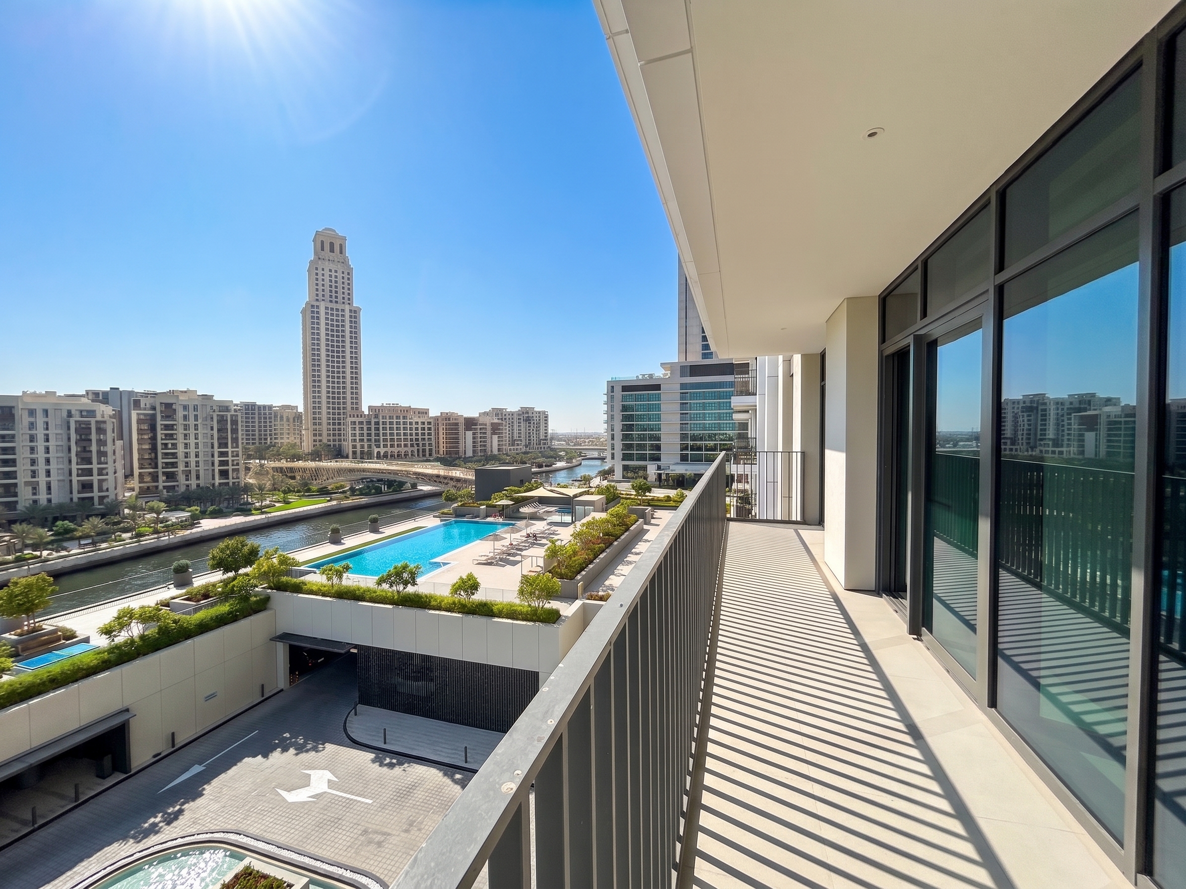 Corner Unit | Canal Views | Bright and Spacious
