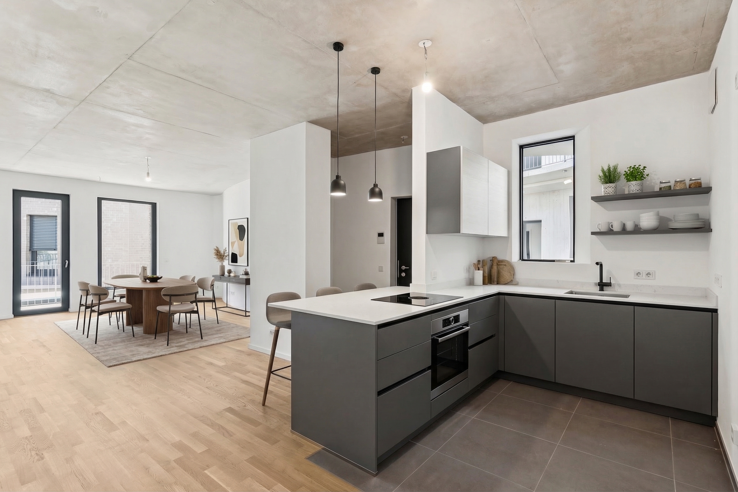 Großzügige 4-Zimmer-Wohnung zwischen urbanem Leben und ruhigen Rückzugsort