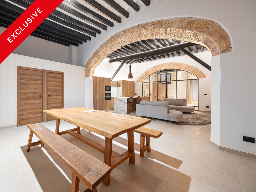 Charming brand-new ground floor apartment in a historic palace - Santa Eulalia