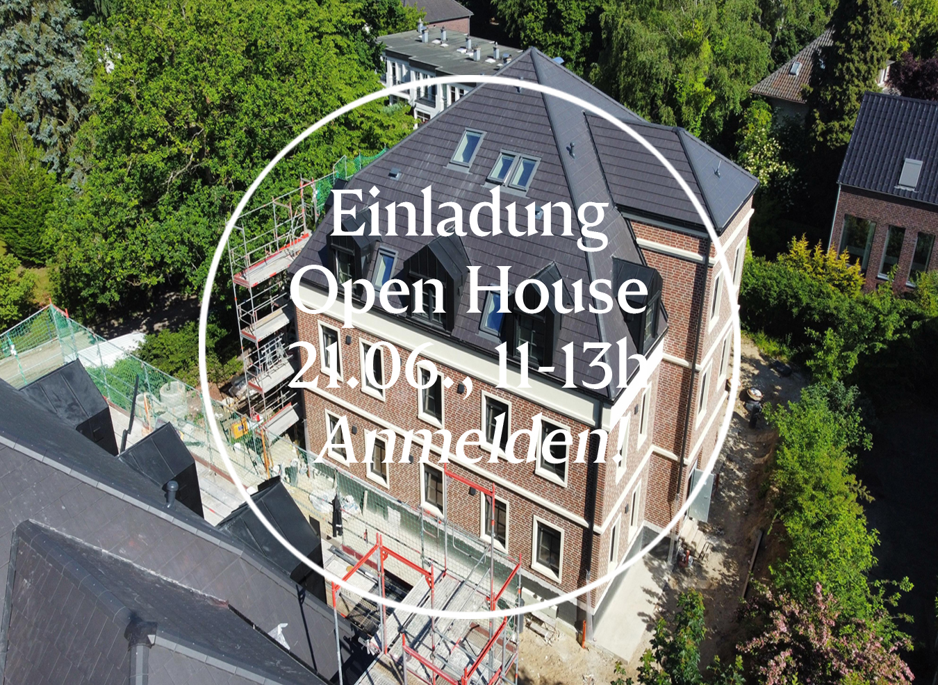 OPEN HOUSE AM 21.06.* Architektur trifft Ruhe