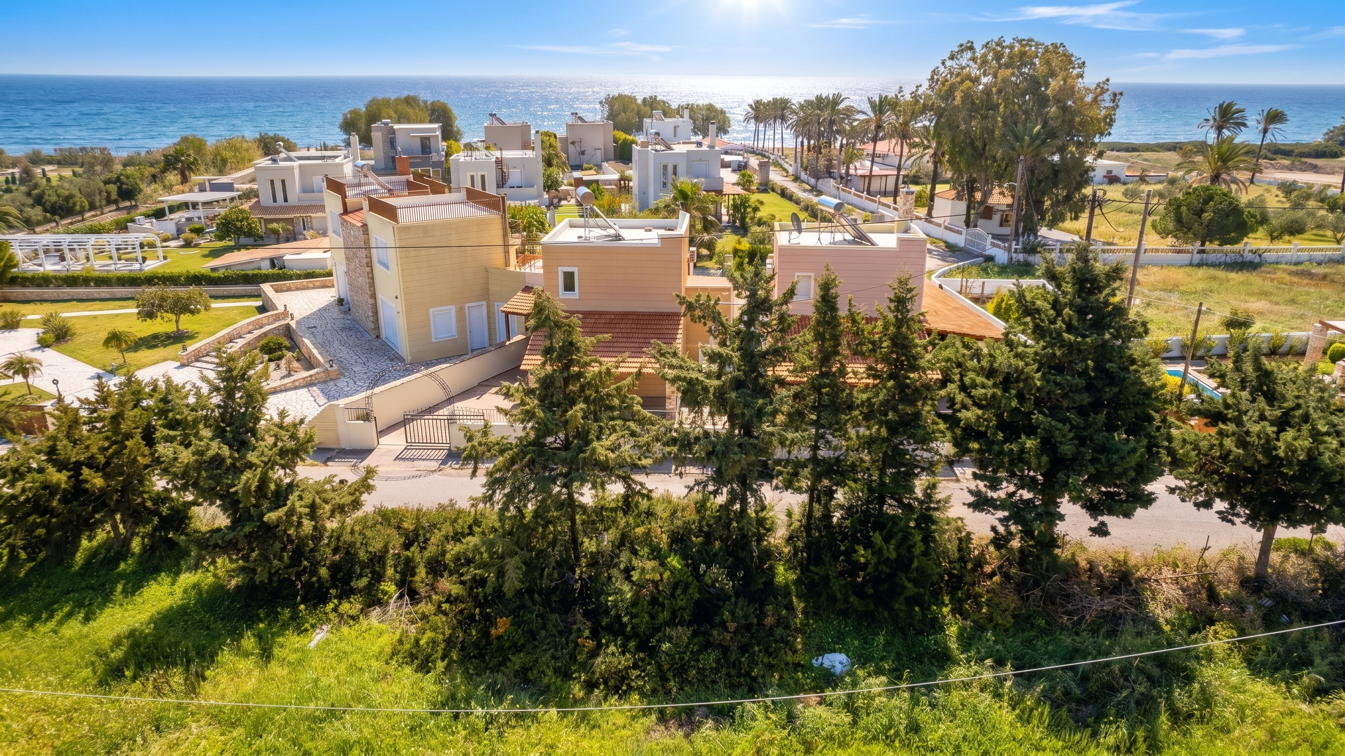 Charming seaside holiday home with garden in Kiotari