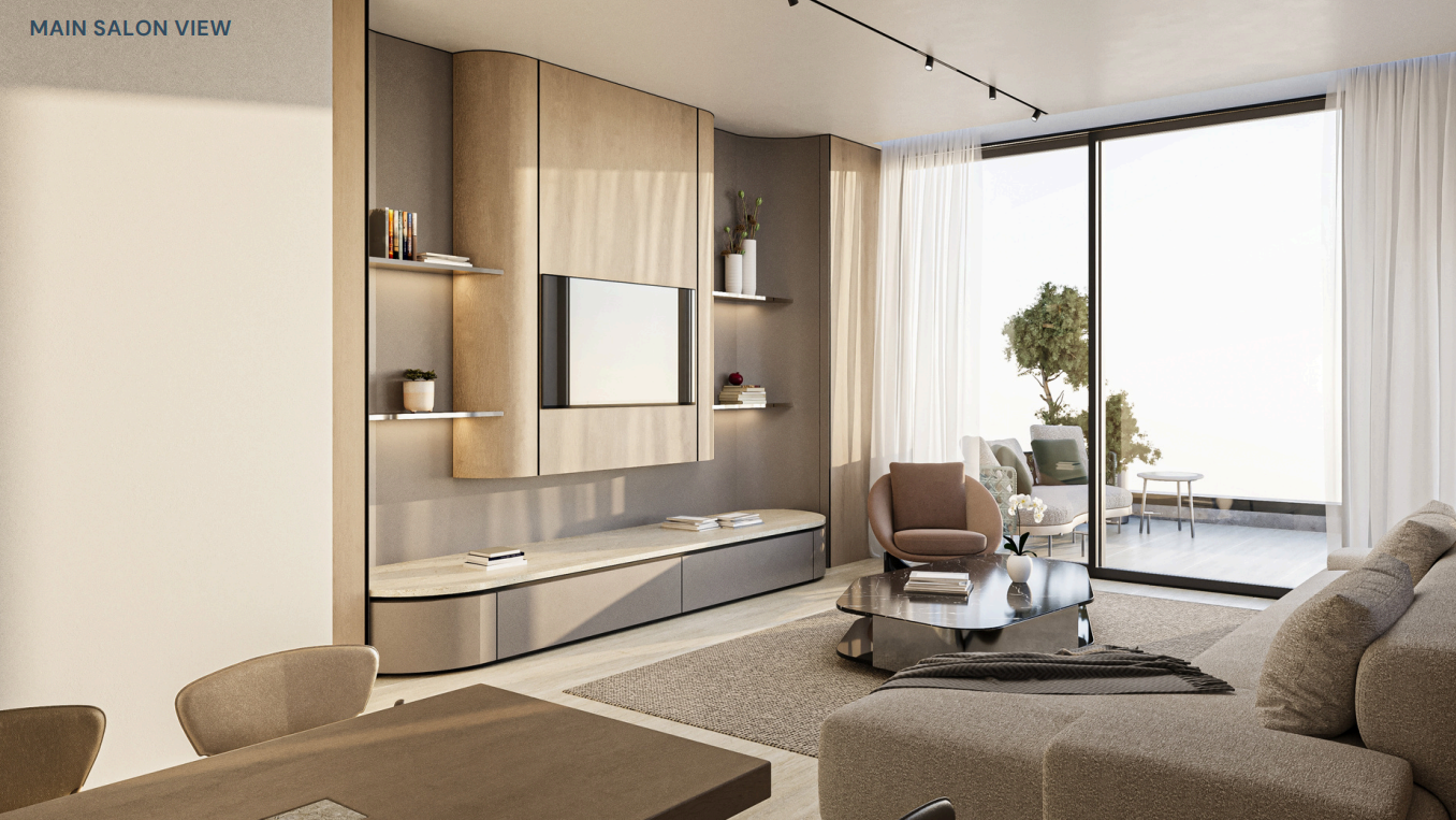 Νew 2-bedroom apartment in the center of Glyfada