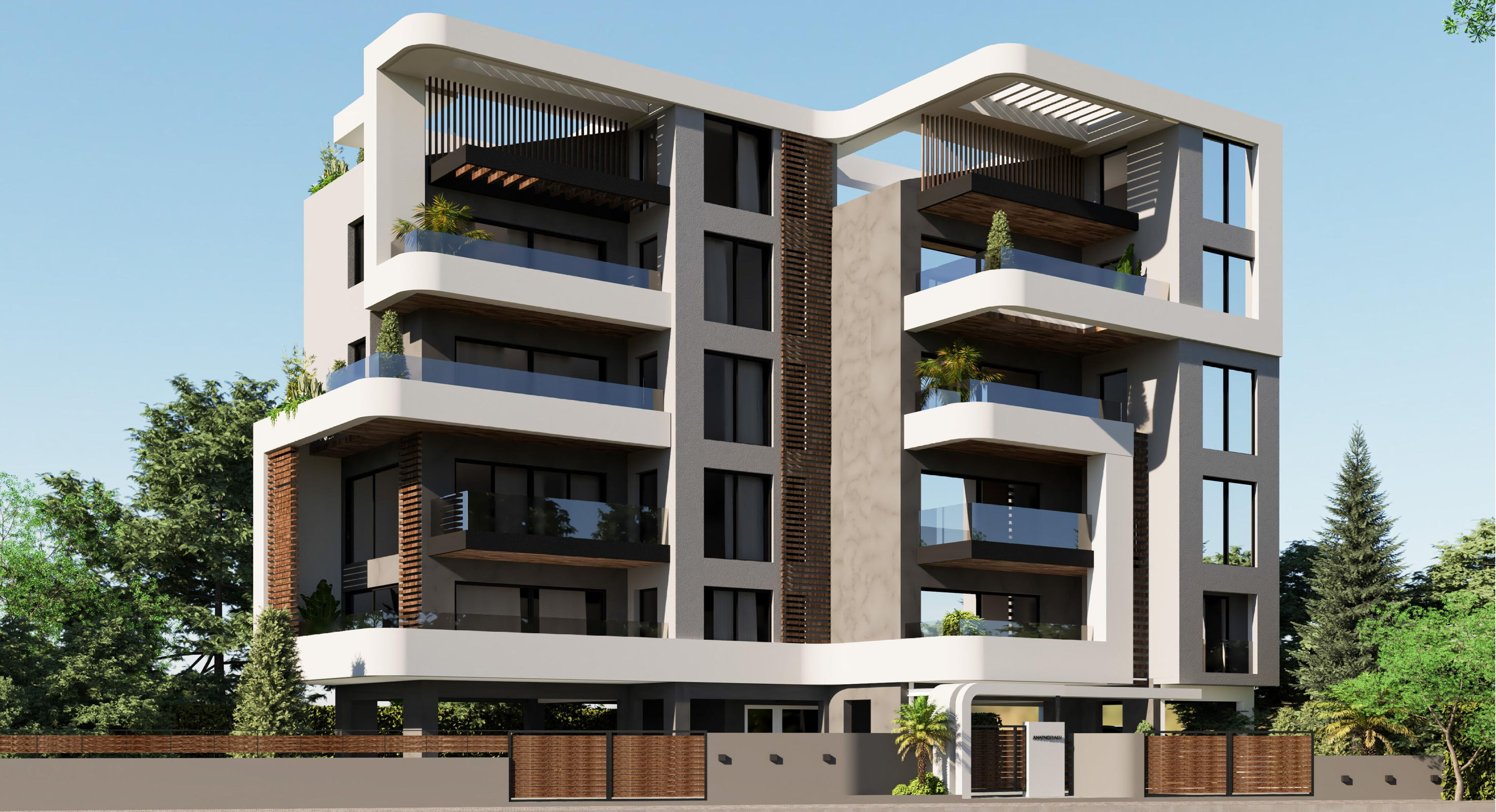 Modern maisonette with swimming pool