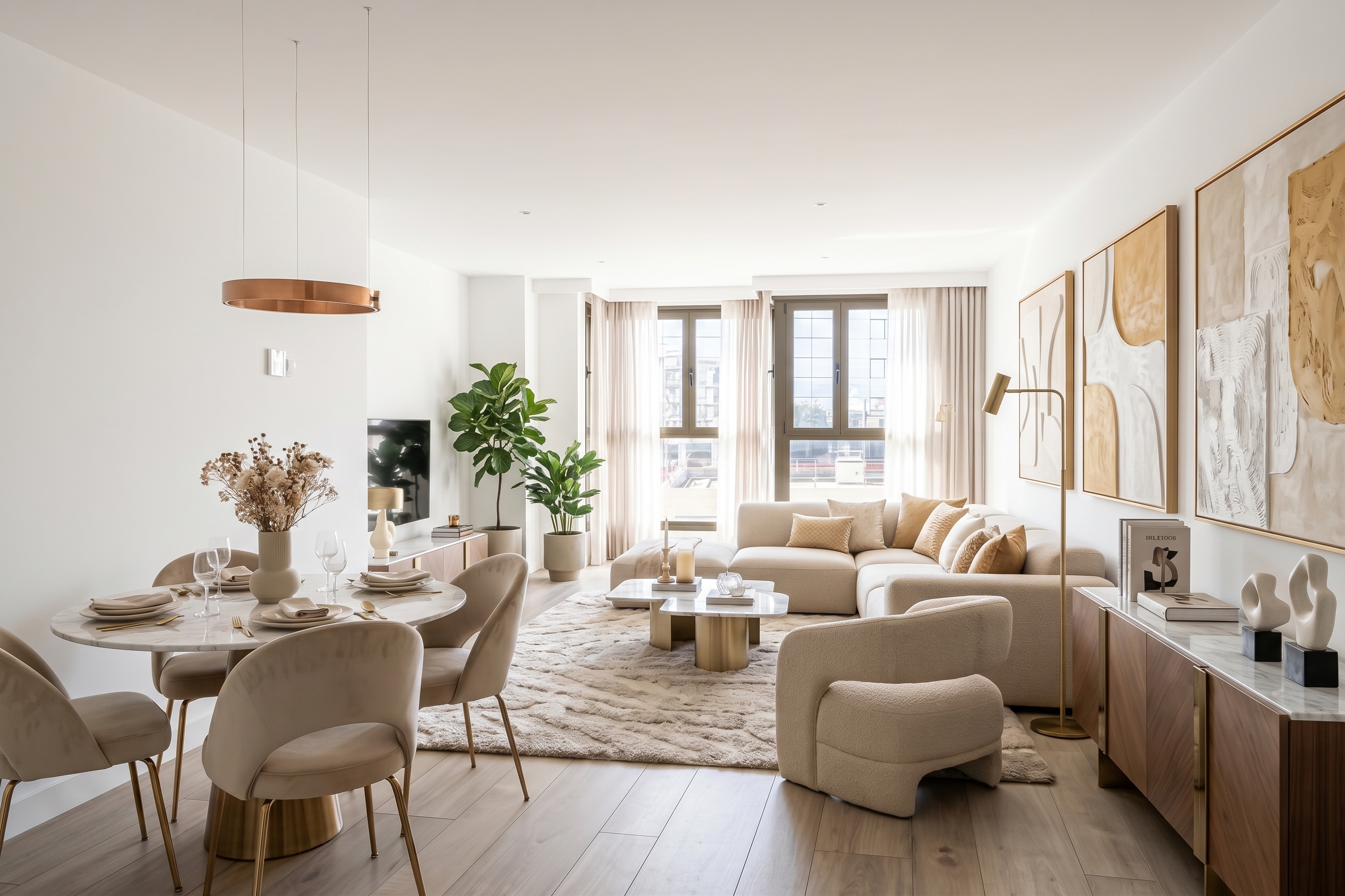 Exclusivity and contemporary design in a premium building in Castilla