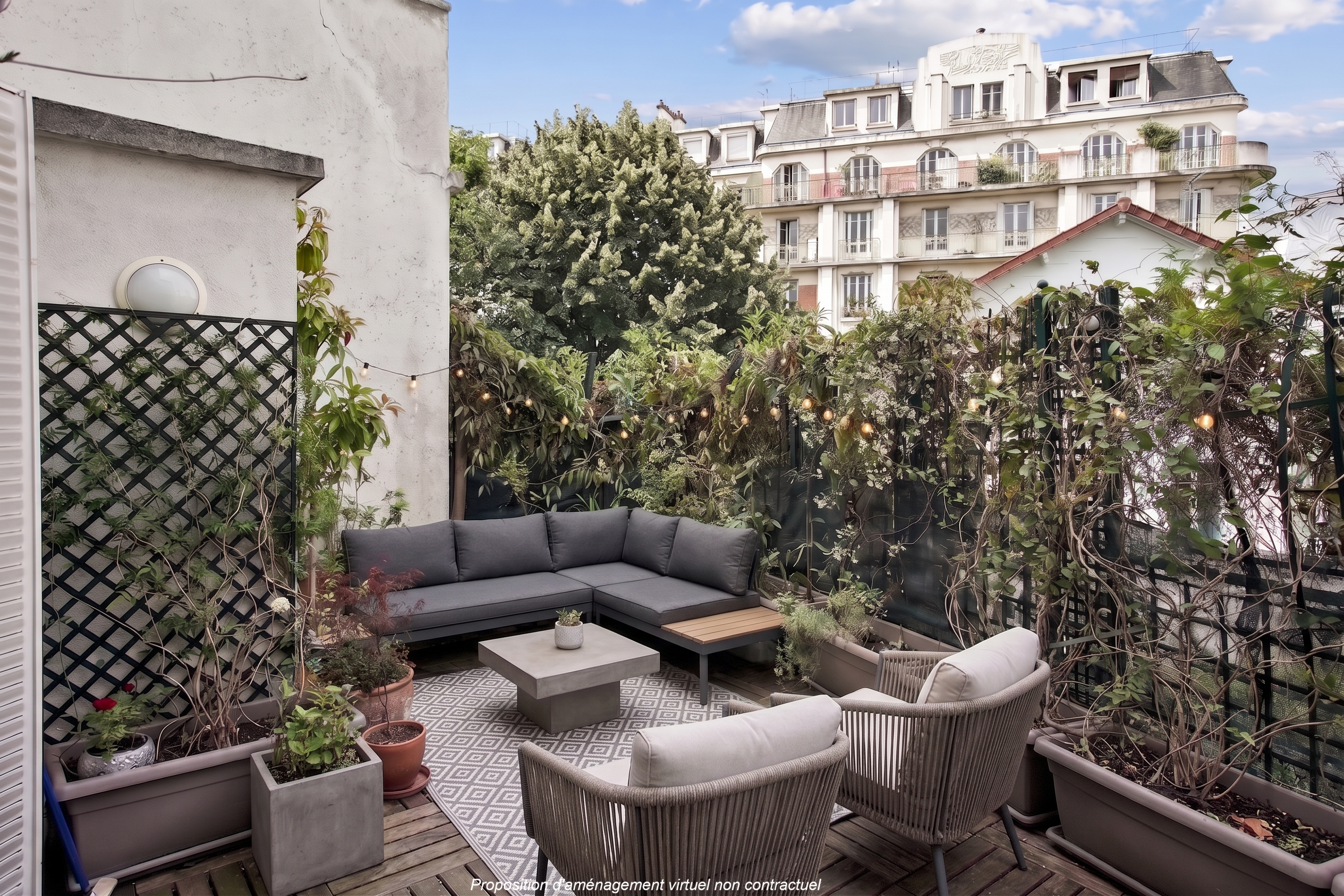 Boulogne-Nord - Hôtel particulier avec rooftop - Vue panoramique