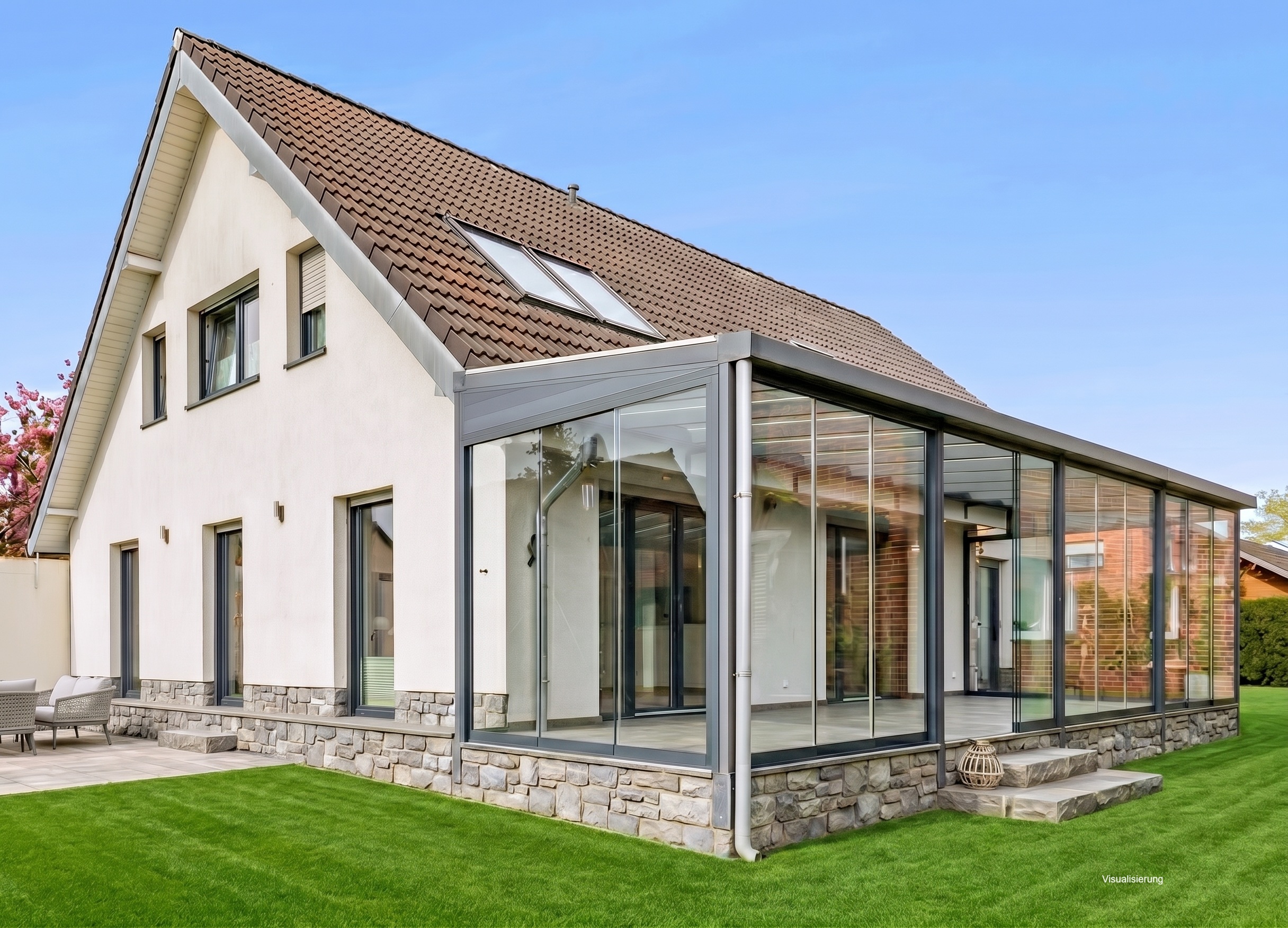 Familienglück in Lank-Latum - Modernes Einfamilienhaus mit Einliegerwohnung und Garten