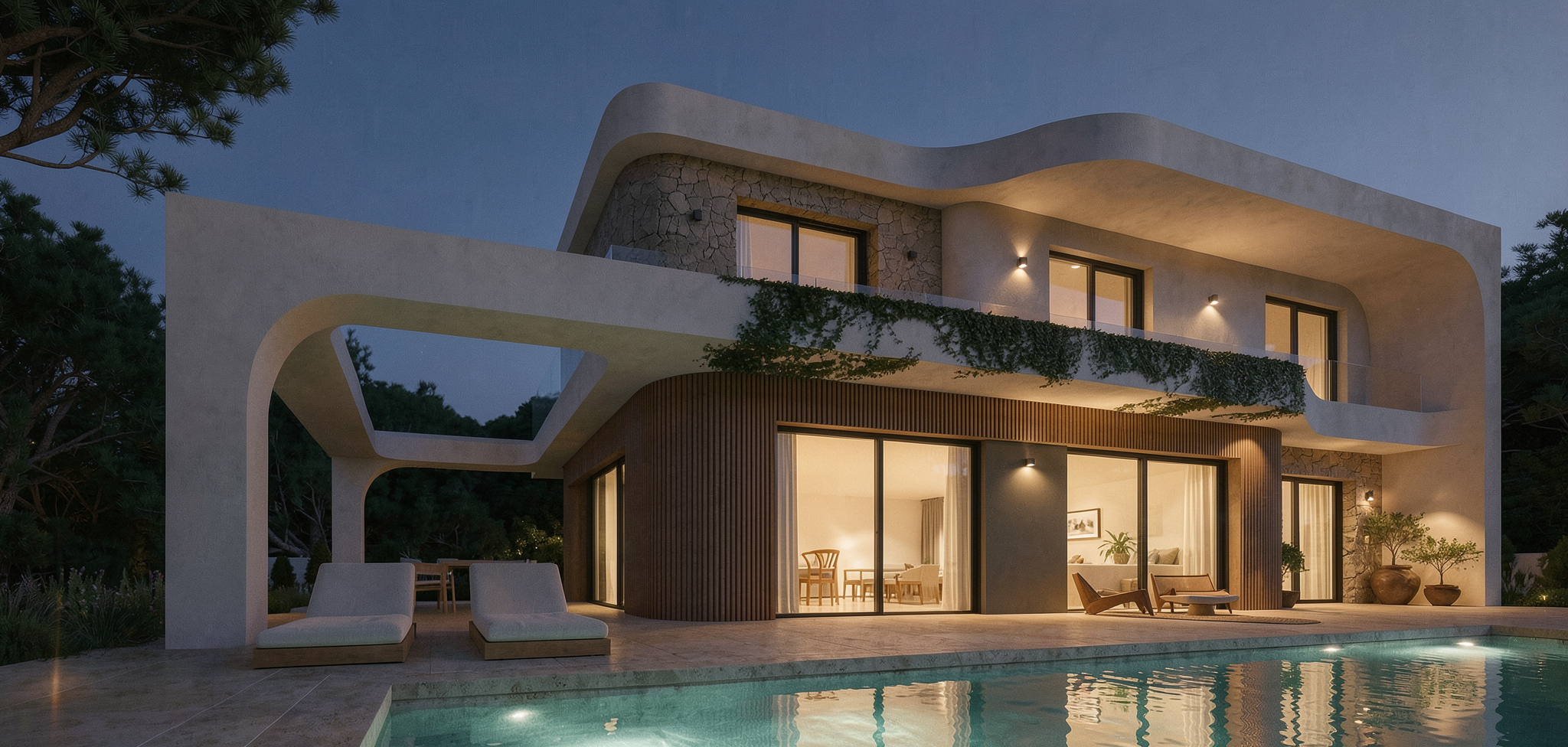 Arquitectura contemporánea en diálogo con la naturaleza | Monte Olimpo, Jávea
