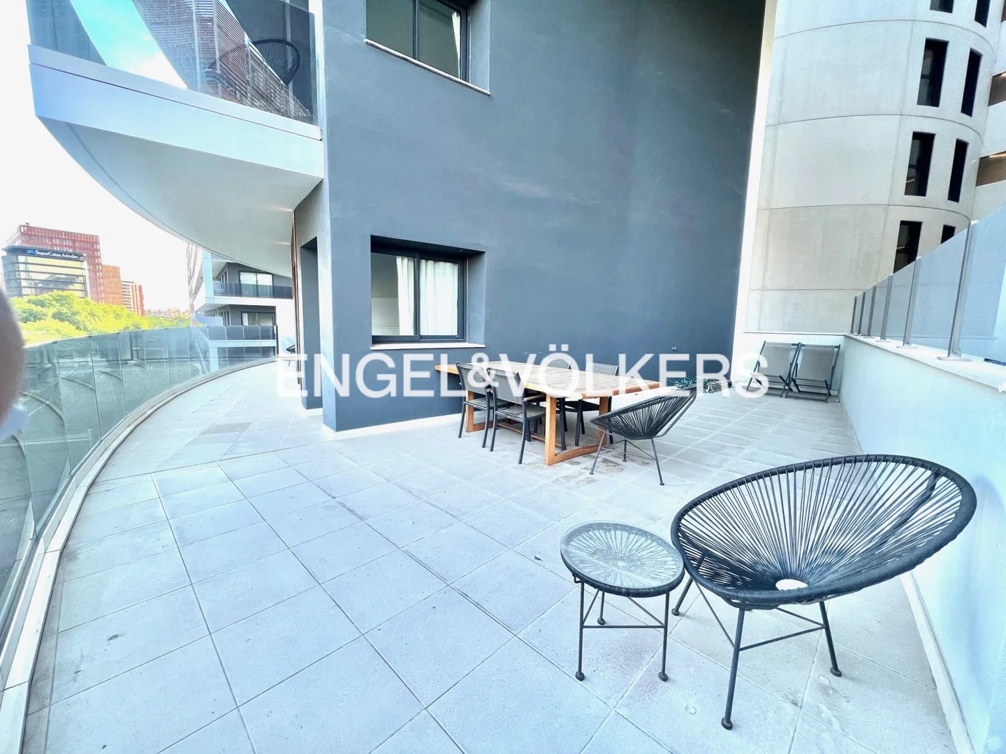 New construction apartment with large terrace Barcelona - Sants