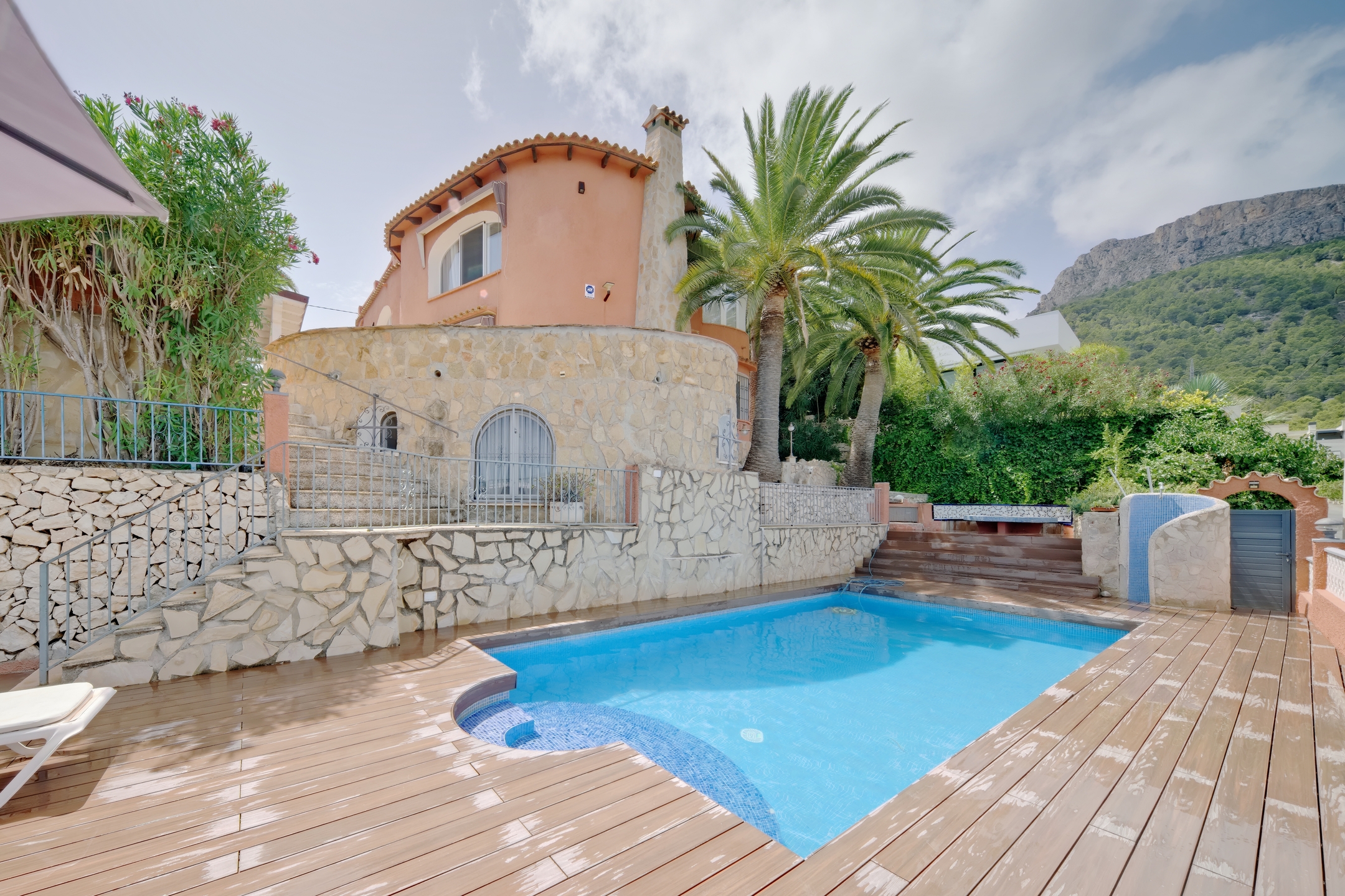 Villa in Calpe mit schönem Meerblick