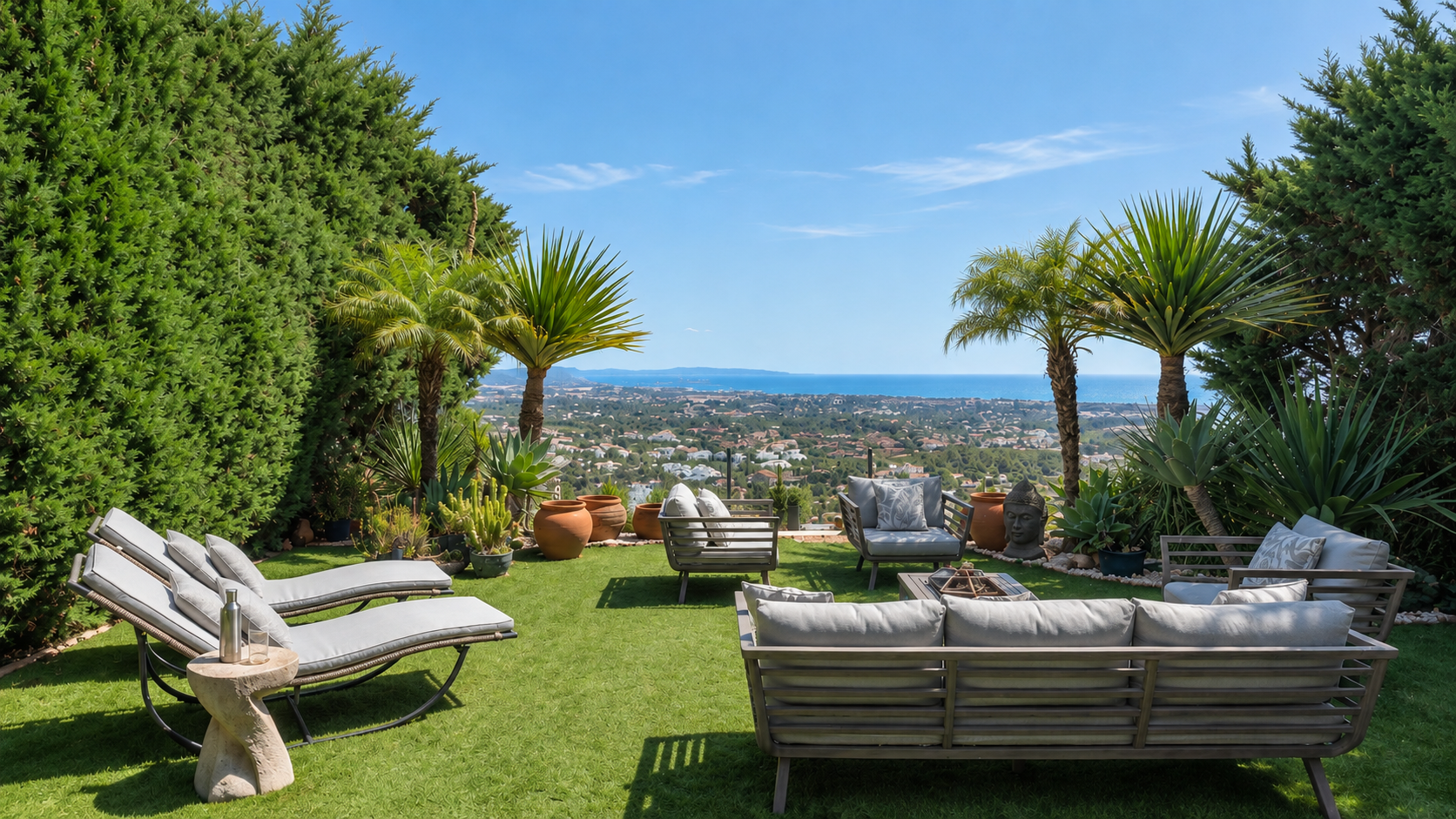 Contemporary Townhouse with Panoramic Sea & Mountain Views in El Paraiso Alto