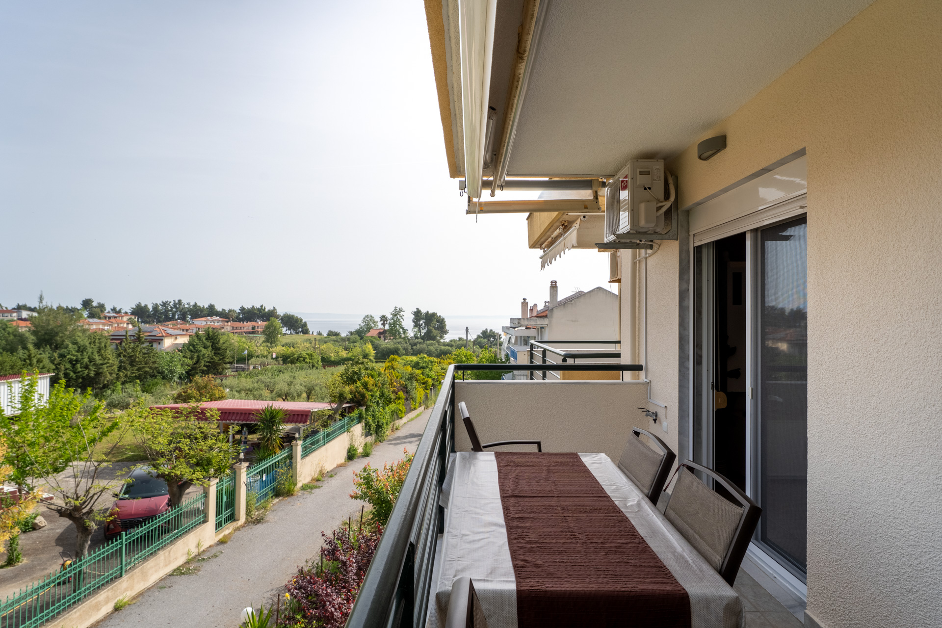 First Floor Apartment with Sea View in Kallithea