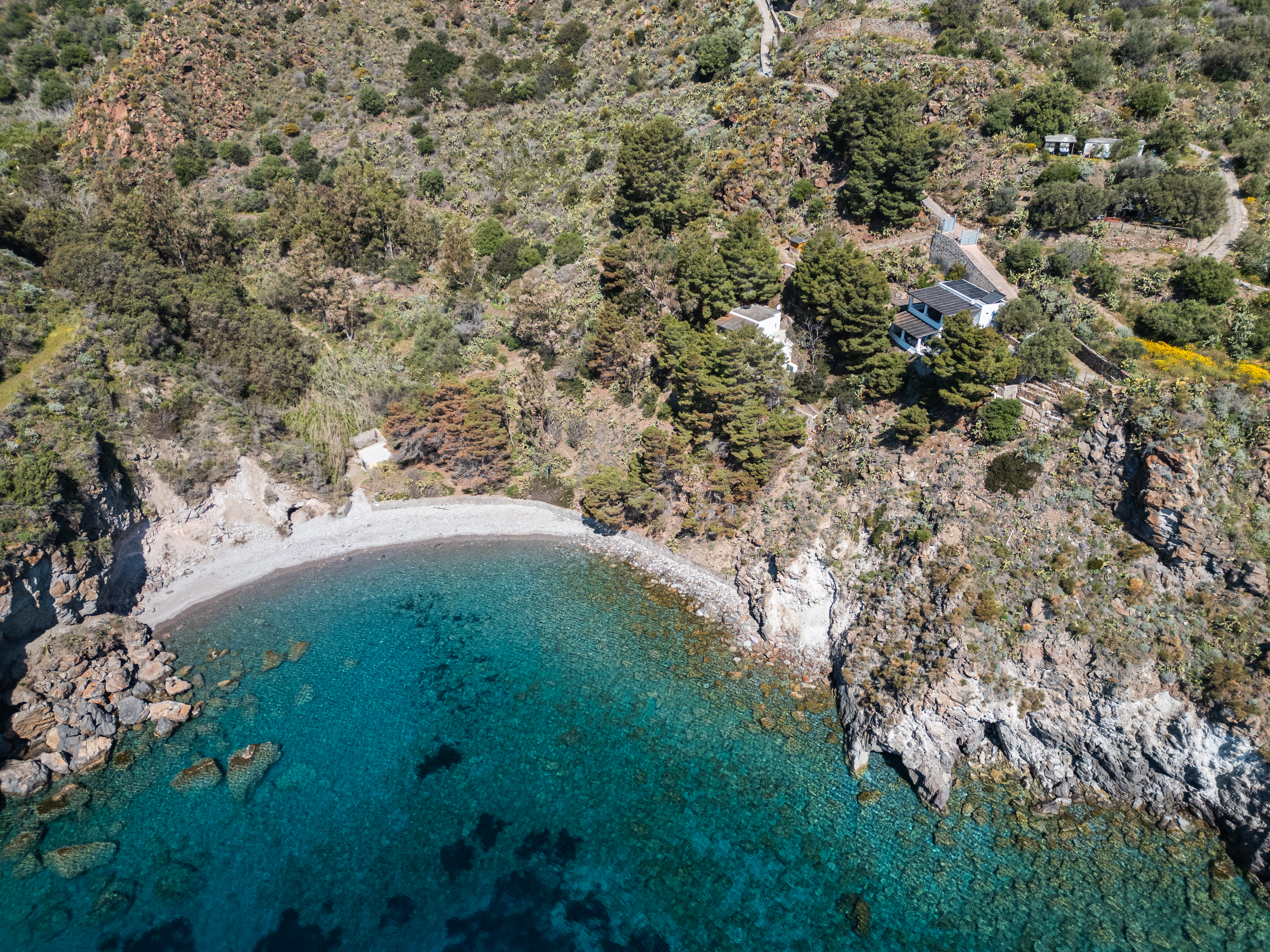 Due ville ed un sogno sul mare di Lipari