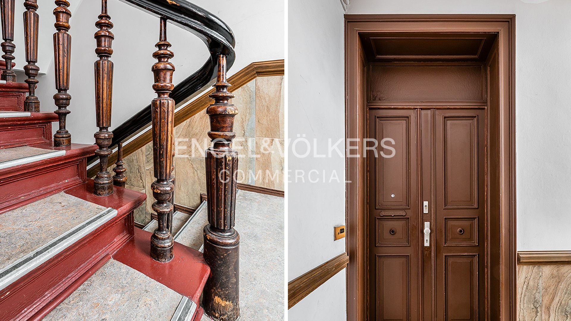 Attractive residential and commercial building with energy efficiency class B