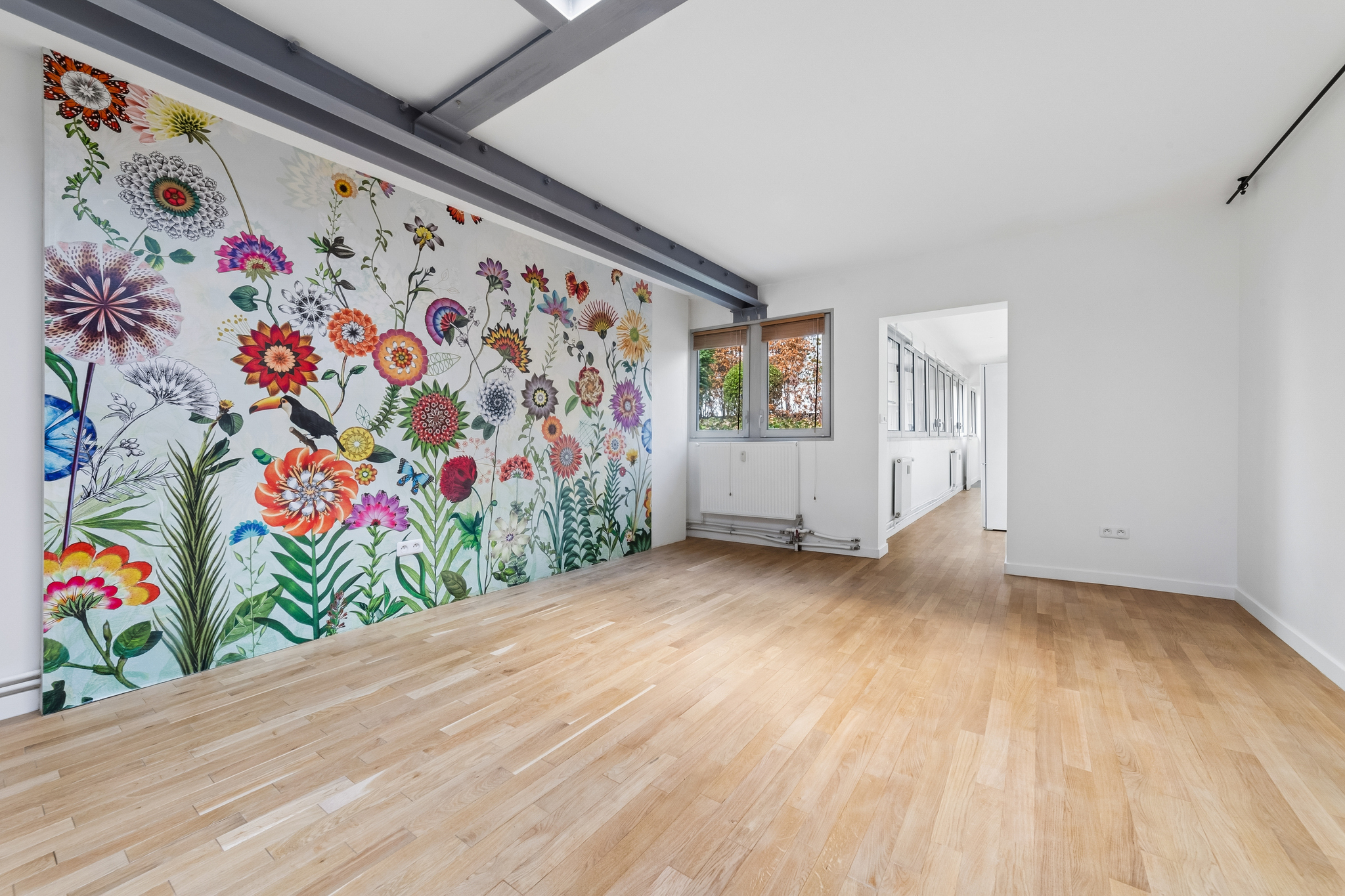 Paris 15th – 51 m² loft overlooking a leafy courtyard – Javel