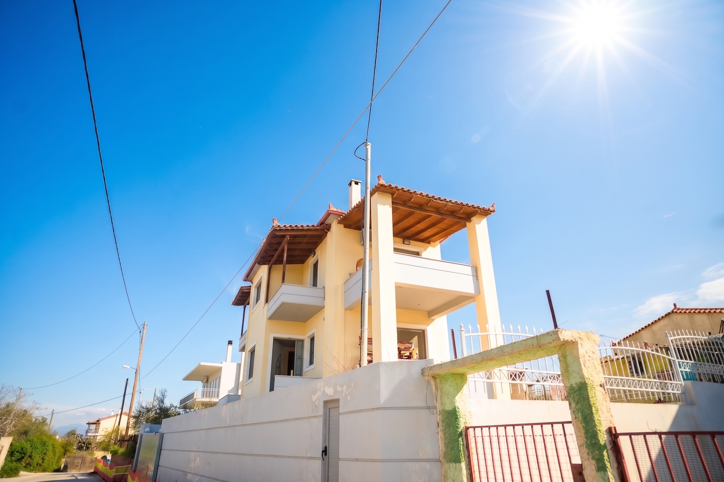 Spacious 200 sq.m. detached house near the sea in Xylokastro, Corinthia