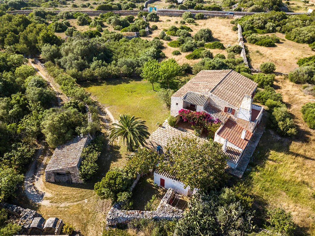 18th century farm in the Ciutadella countryside near Cala Blanca, Menorca