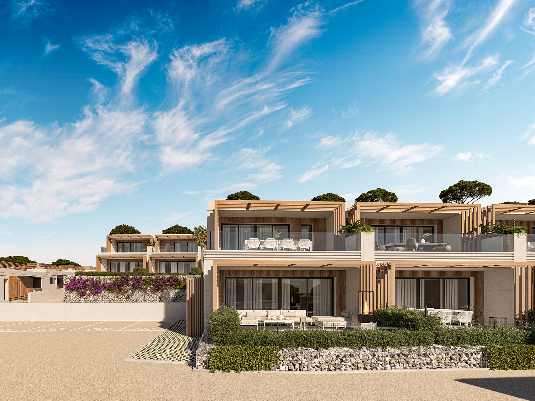 Nueva casa adosada en primera línea de Golf