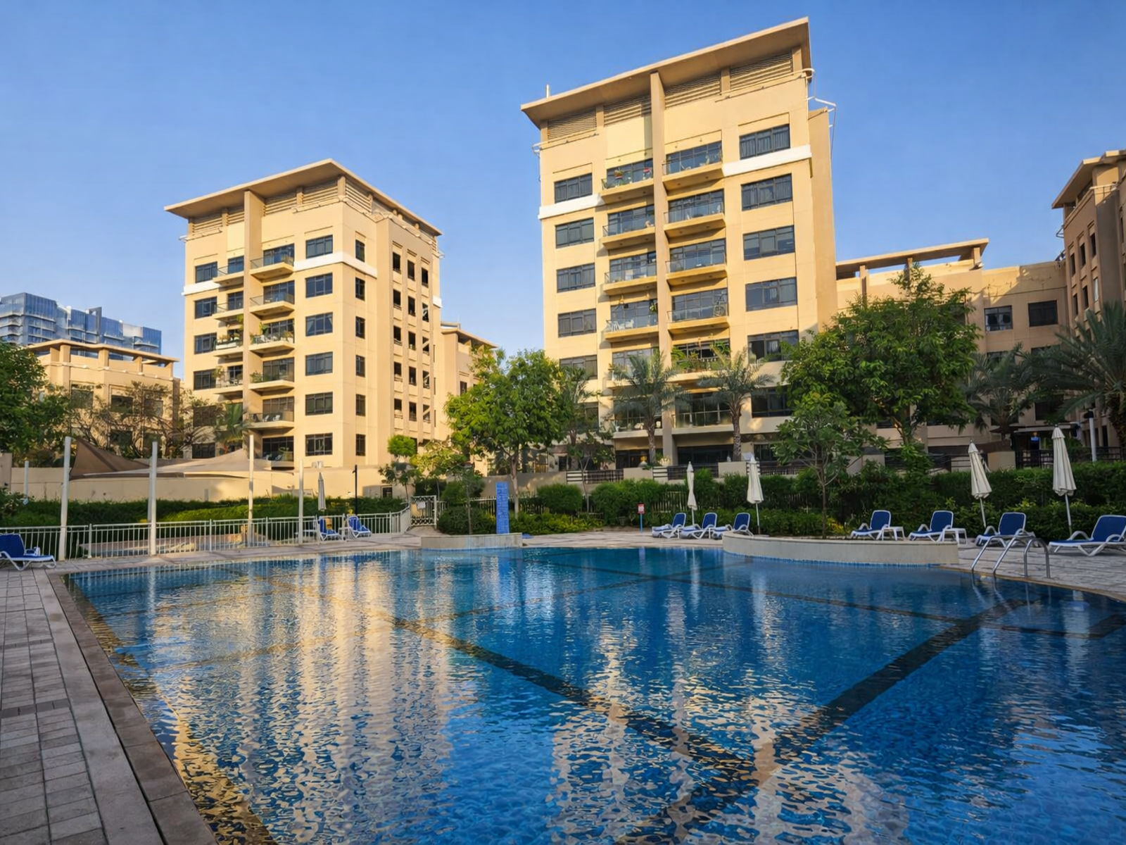 Pool View | Big Layout | Chiller Free | Unfurnished