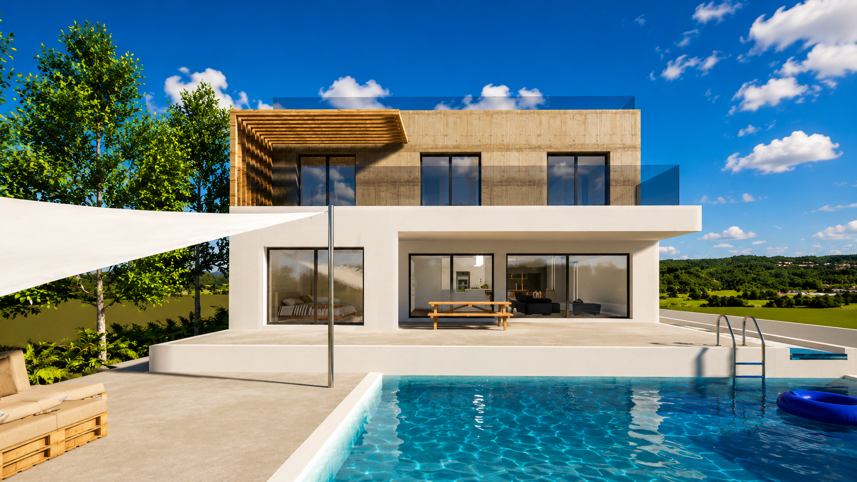 Baugrundstück mit Villenprojekt nahe Altura, Algarve