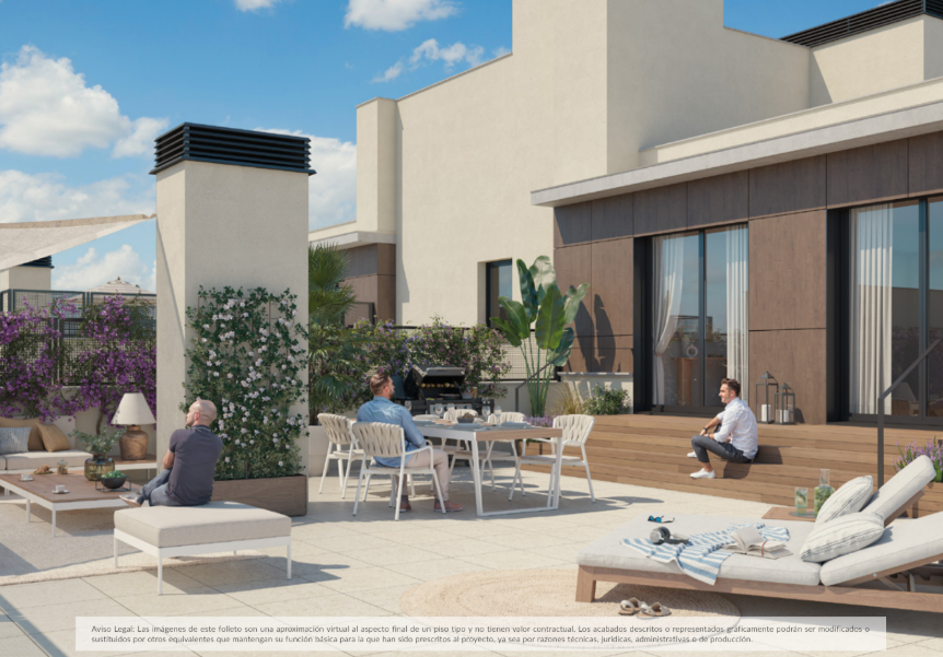 New-build apartment with balcony in Sant Cugat del Vallès, near Barcelona and Collserola