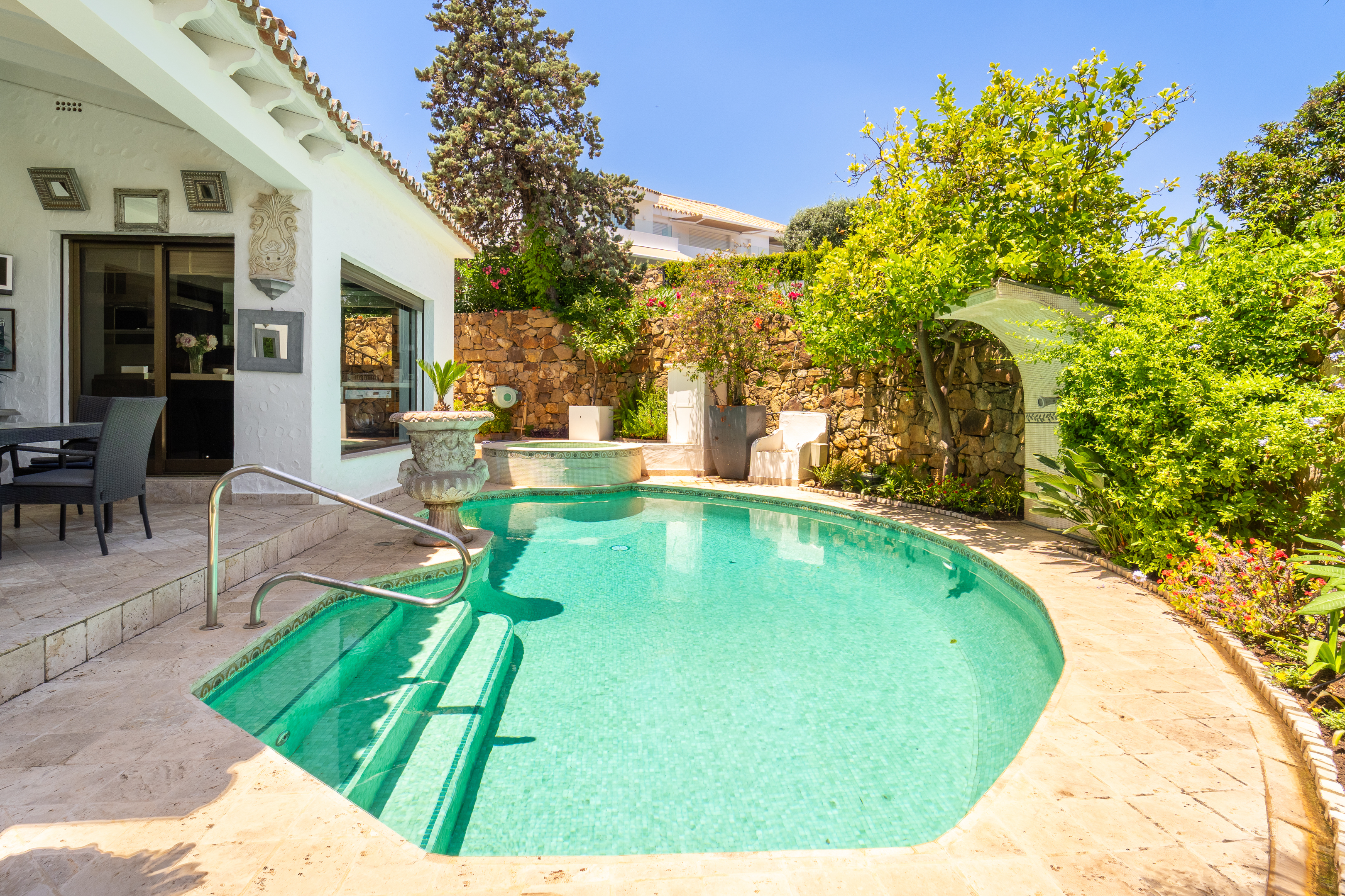Modernized Semi-Detached Villa with Private Pool in El Ancon Sierra, Marbella Golden Mile