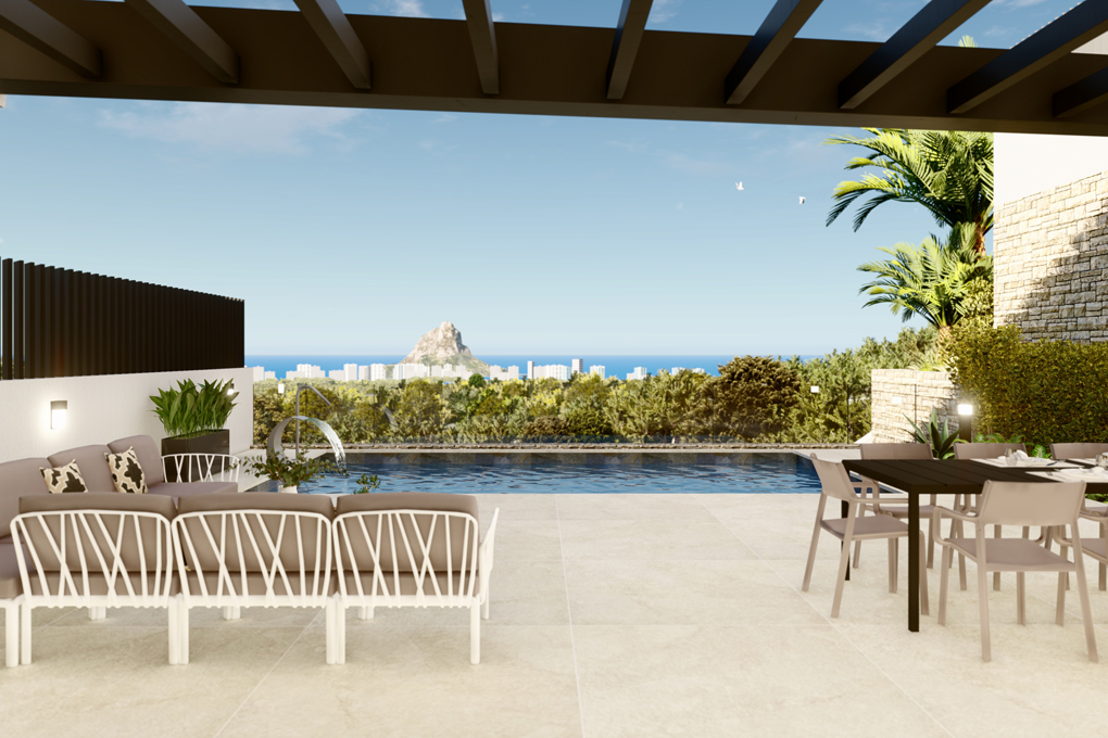 Exclusive new residence with sea views in Calpe