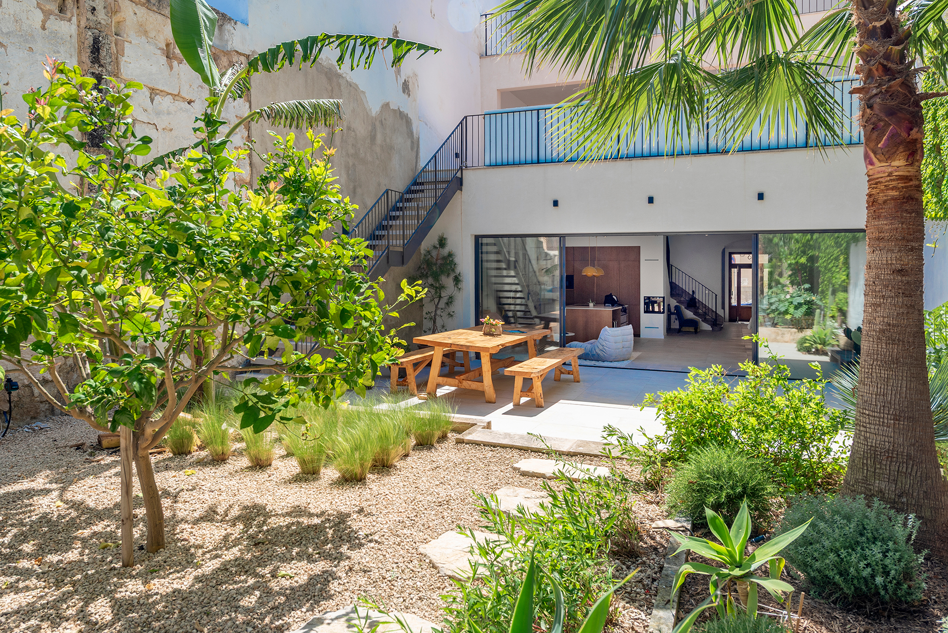 Dorfhaus mit Garten, Pool und Gästehaus im Zentrum von Sa Pobla