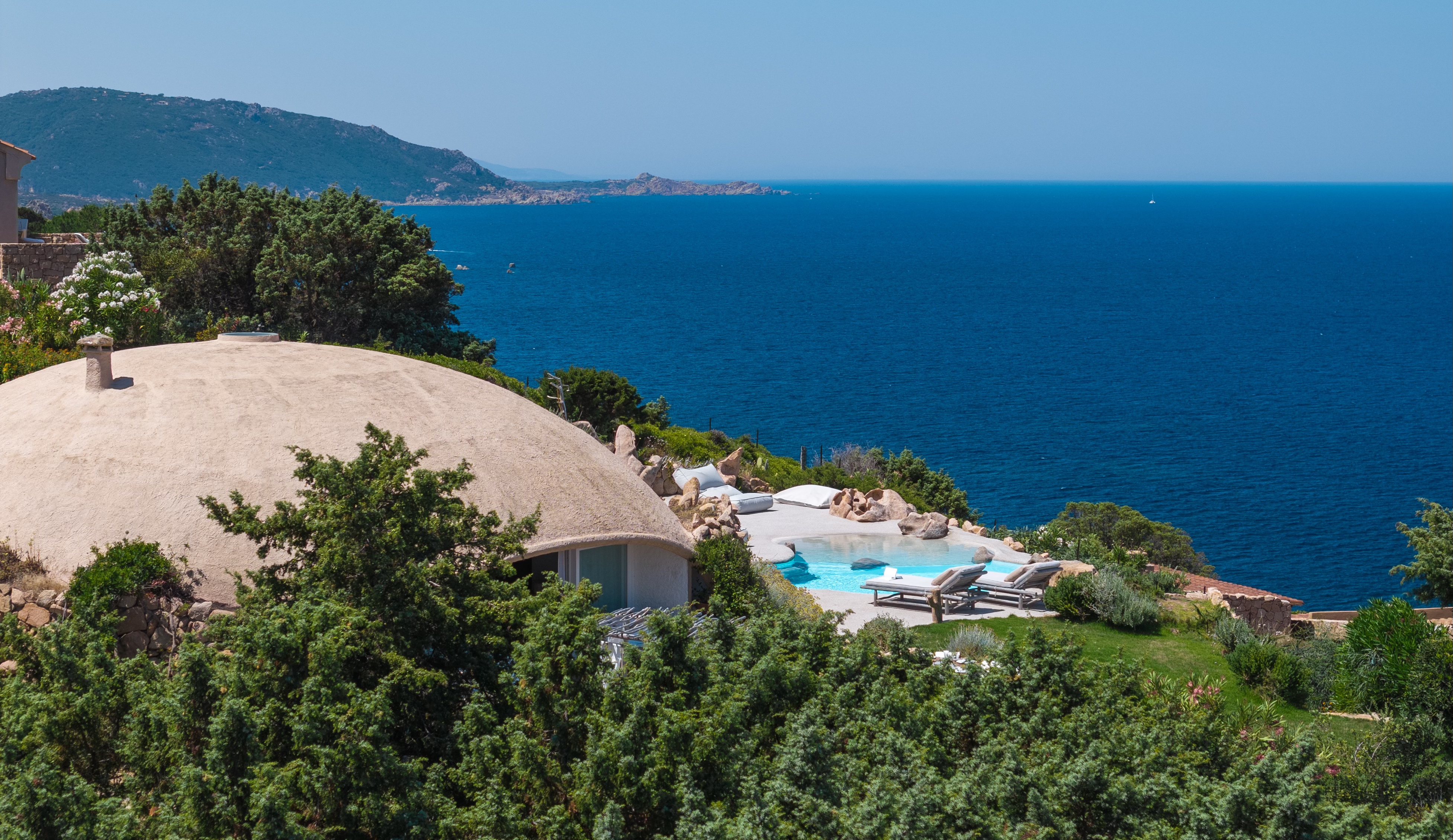 Dante Bini in Costa Paradiso: the Little Dome for sale