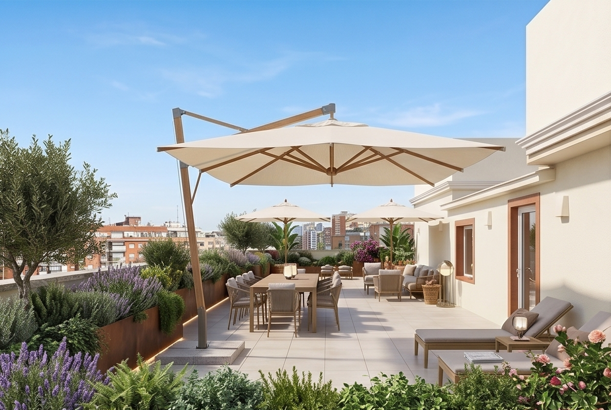 Brand-new designer penthouse with 127 m² terrace