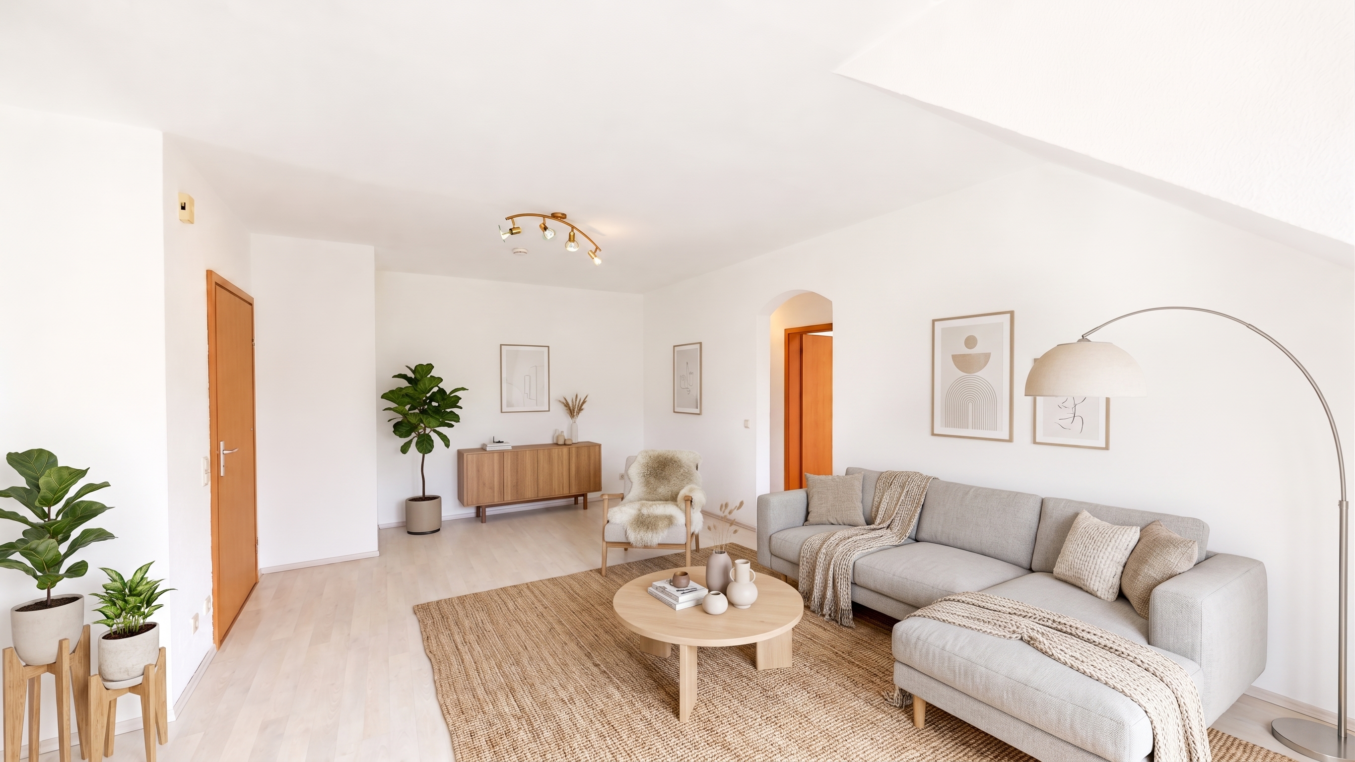 Viel mehr als vier Wände – großzügiges Wohnen mit Balkon, eigenem Spitzboden und zwei Kellerräumen [AI-modified]