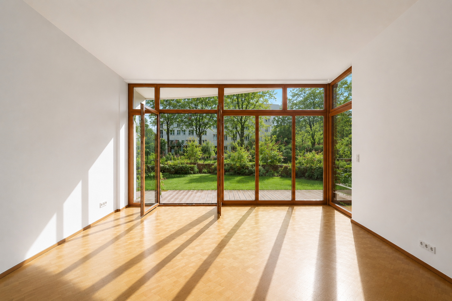 Zweizimmer-Gartenwohnung am Bach in Berlin-Wilmersdorf [Modifié par IA]