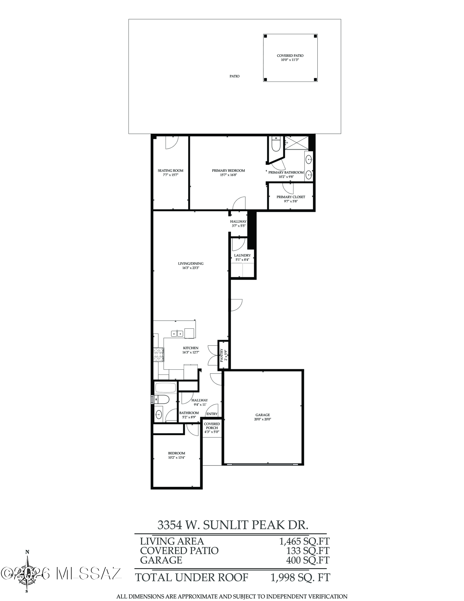 Fully Furnished Home  with Attached Casita Near Oro Valley