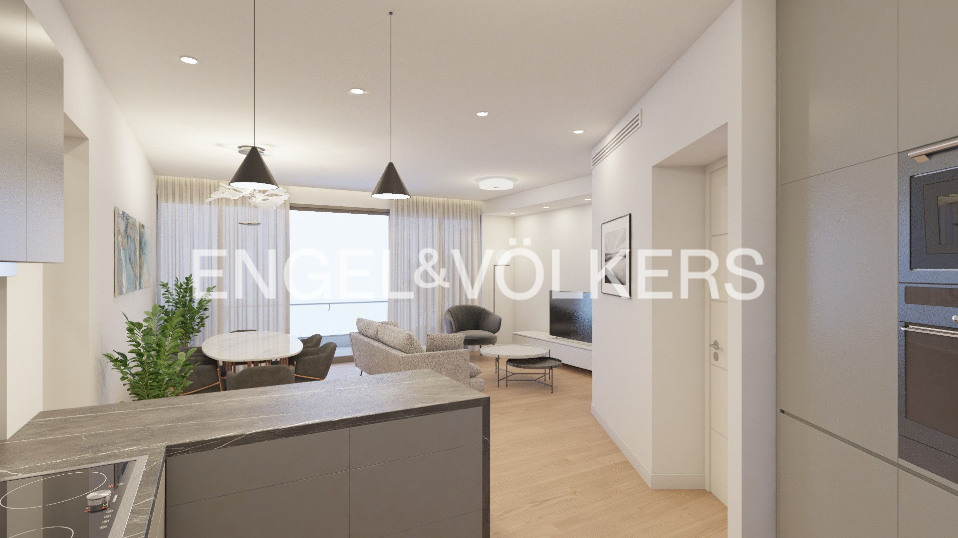 Newbuild apartment in historical Mets