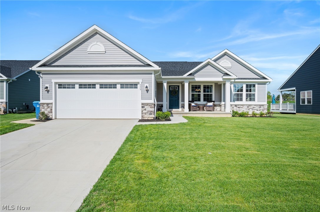2025-Built Ranch in Canal Fulton's Fox Den Estates