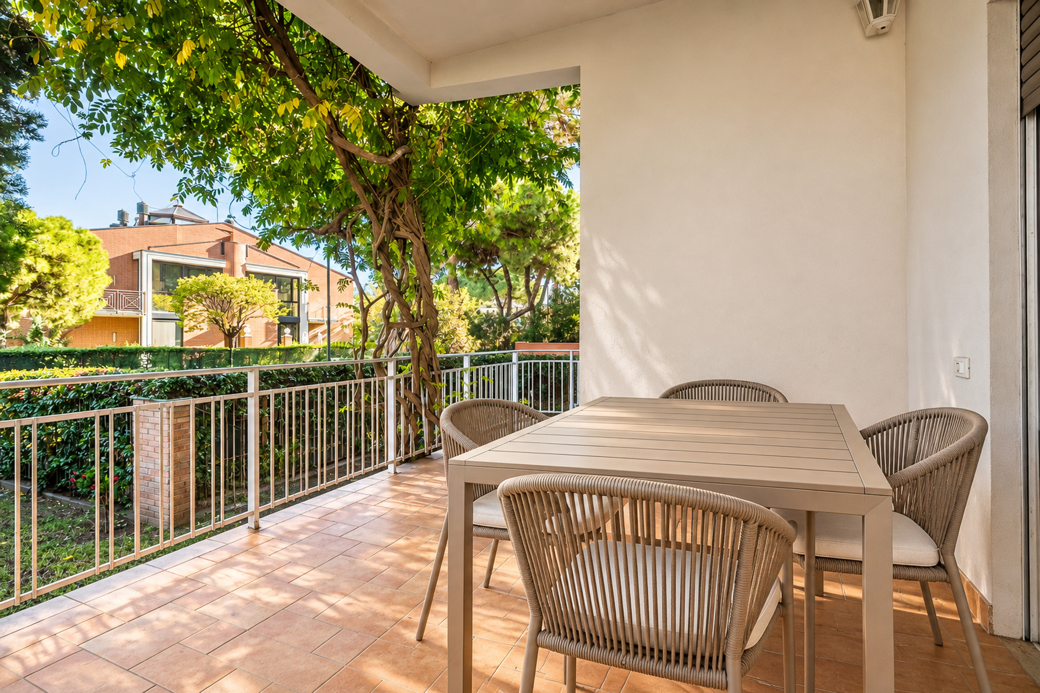 Comfortable apartment with private terrace [AI-modified]