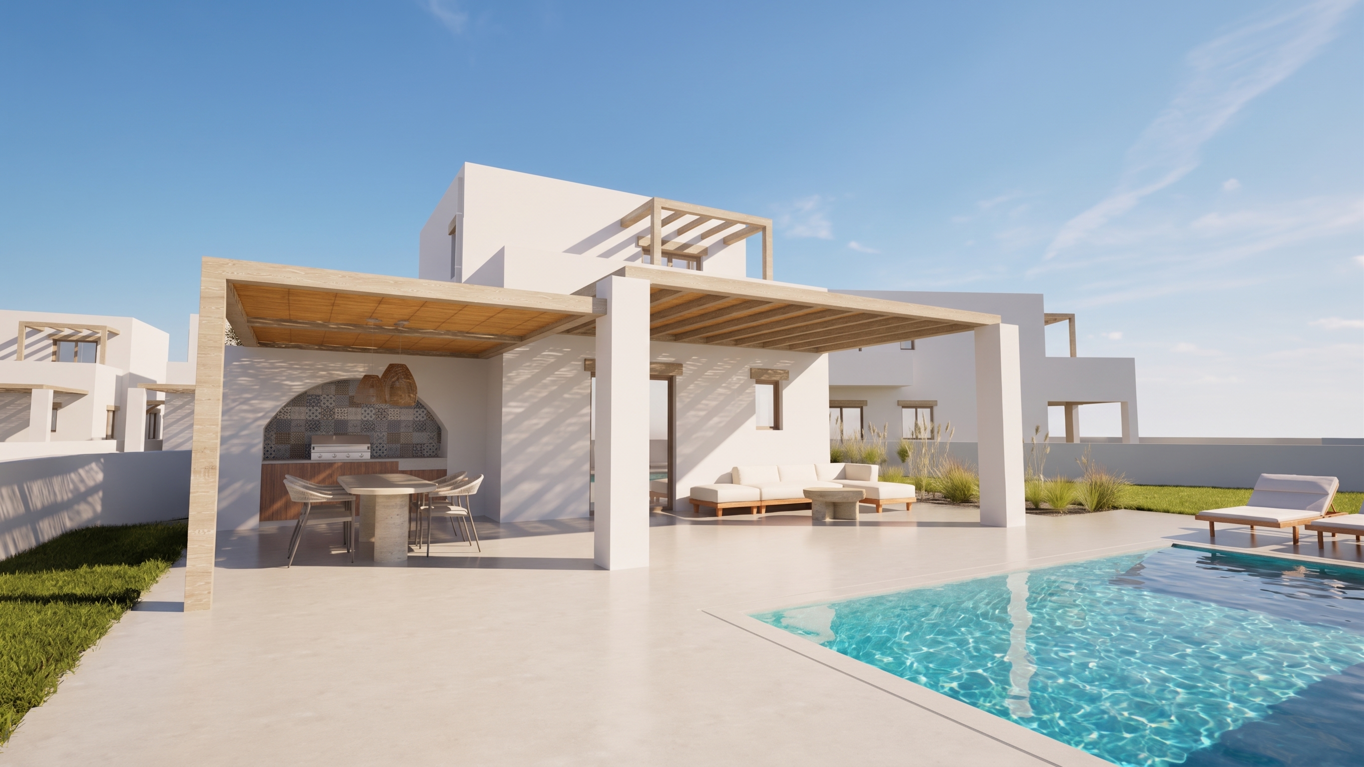 Neuer Wohnkomplex in Gennadi