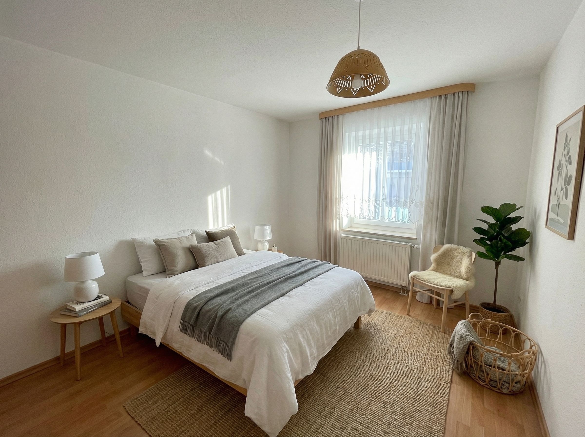 Charmante Zwei-Zimmerwohnung mit Balkon, optional mit Tiefgaragen-Stellplatz in Schleußig!