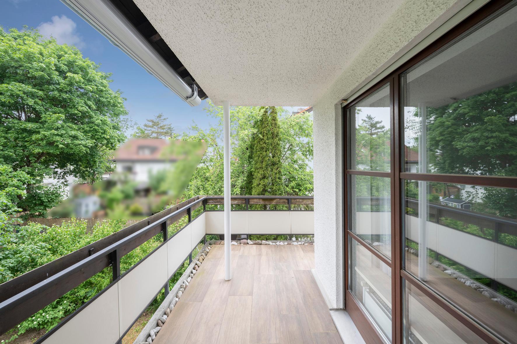 2.5-room apartment, amid greenery - very good infrastructure