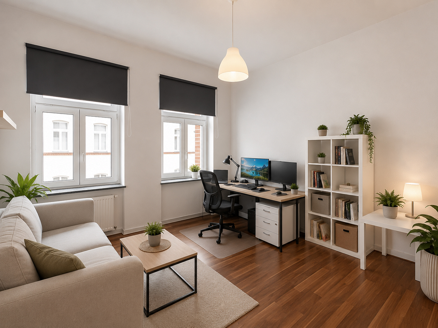 Klein aber fein: Vermietete Zwei-Zimmer-Wohnung - über 5 % Rendite