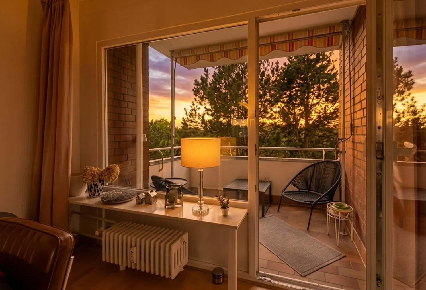 Ruhiger Rückzugsort mit Weitblick: Lichtdurchflutetes 4-Zimmer-Idyll