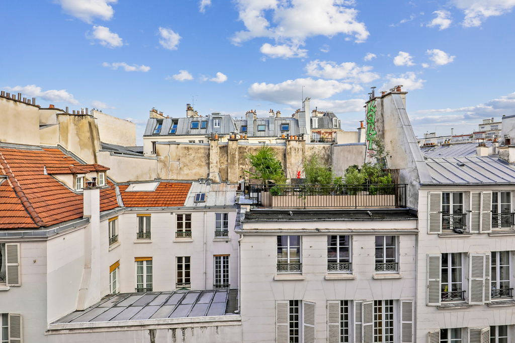 Paris 3rd - Bright 3-room apartment with 2 bedrooms - Not overlooked