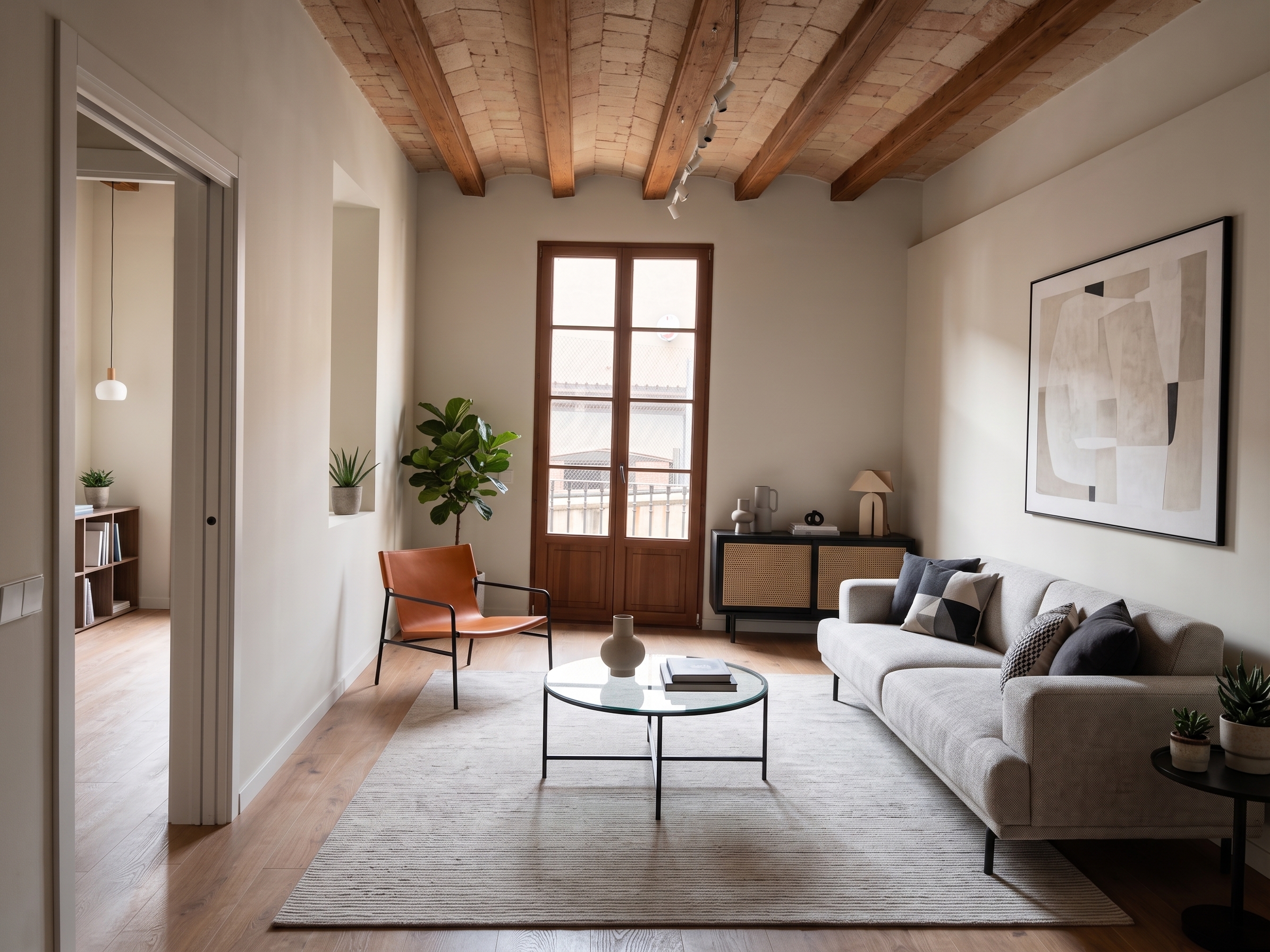 Bright, renovated apartment in a stately building in El Born