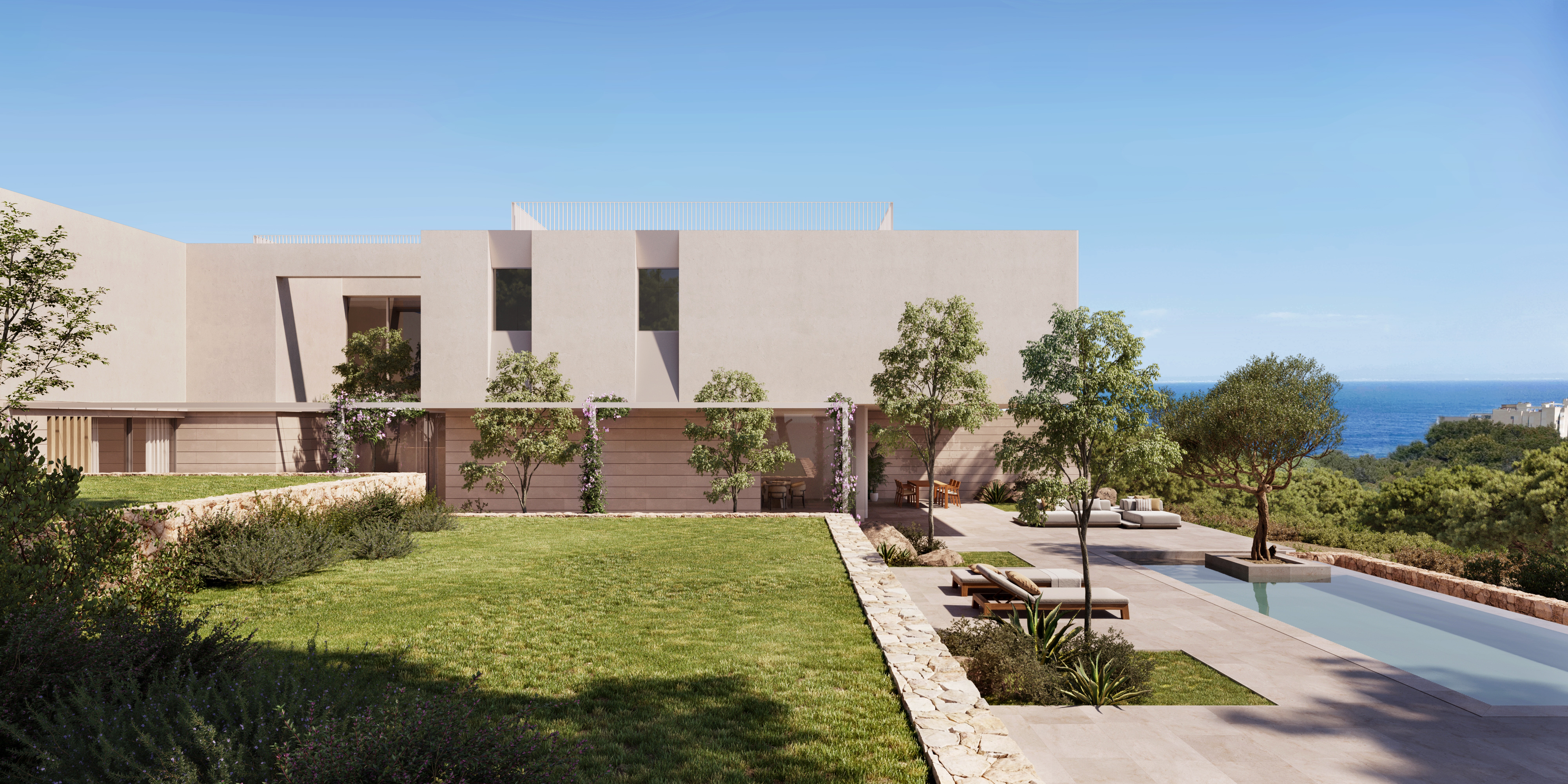 Verdemar: Stunning New-Build Family Villa with Sea Views and Generous Garden