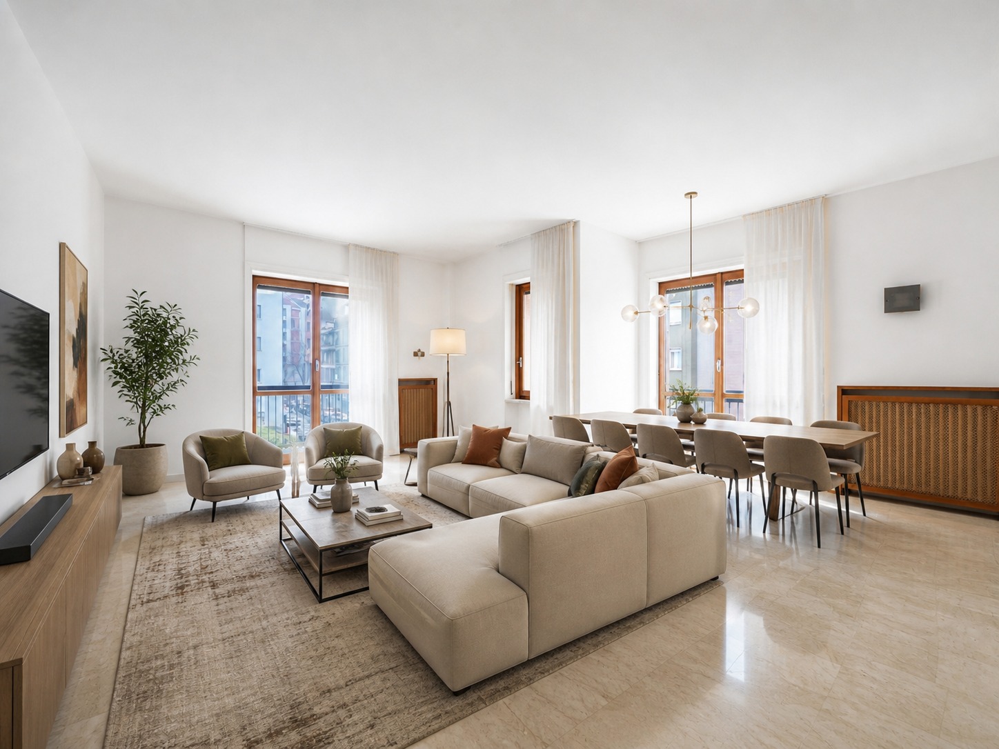 Quiet apartment
on via Trezzo d’Adda