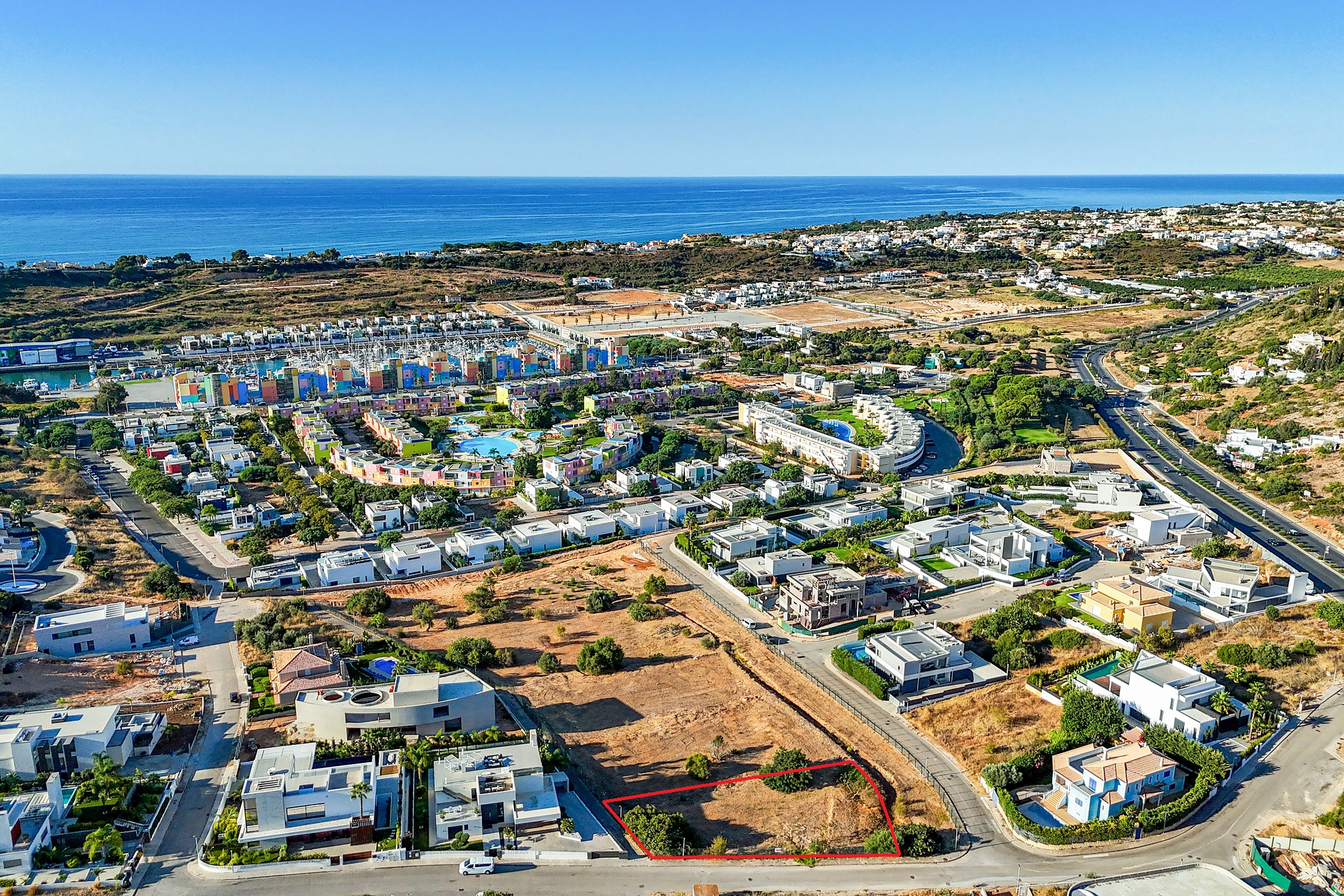 Exclusive Land for Construction at Albufeira Marina