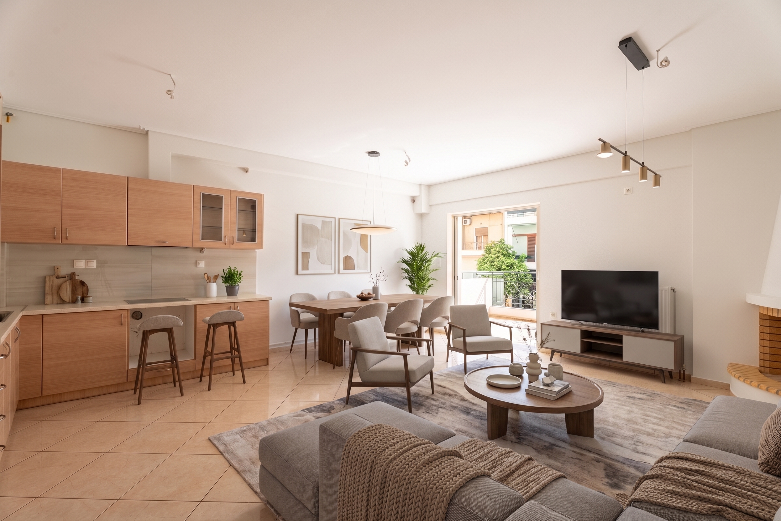 Modern 1st floor residence with parking