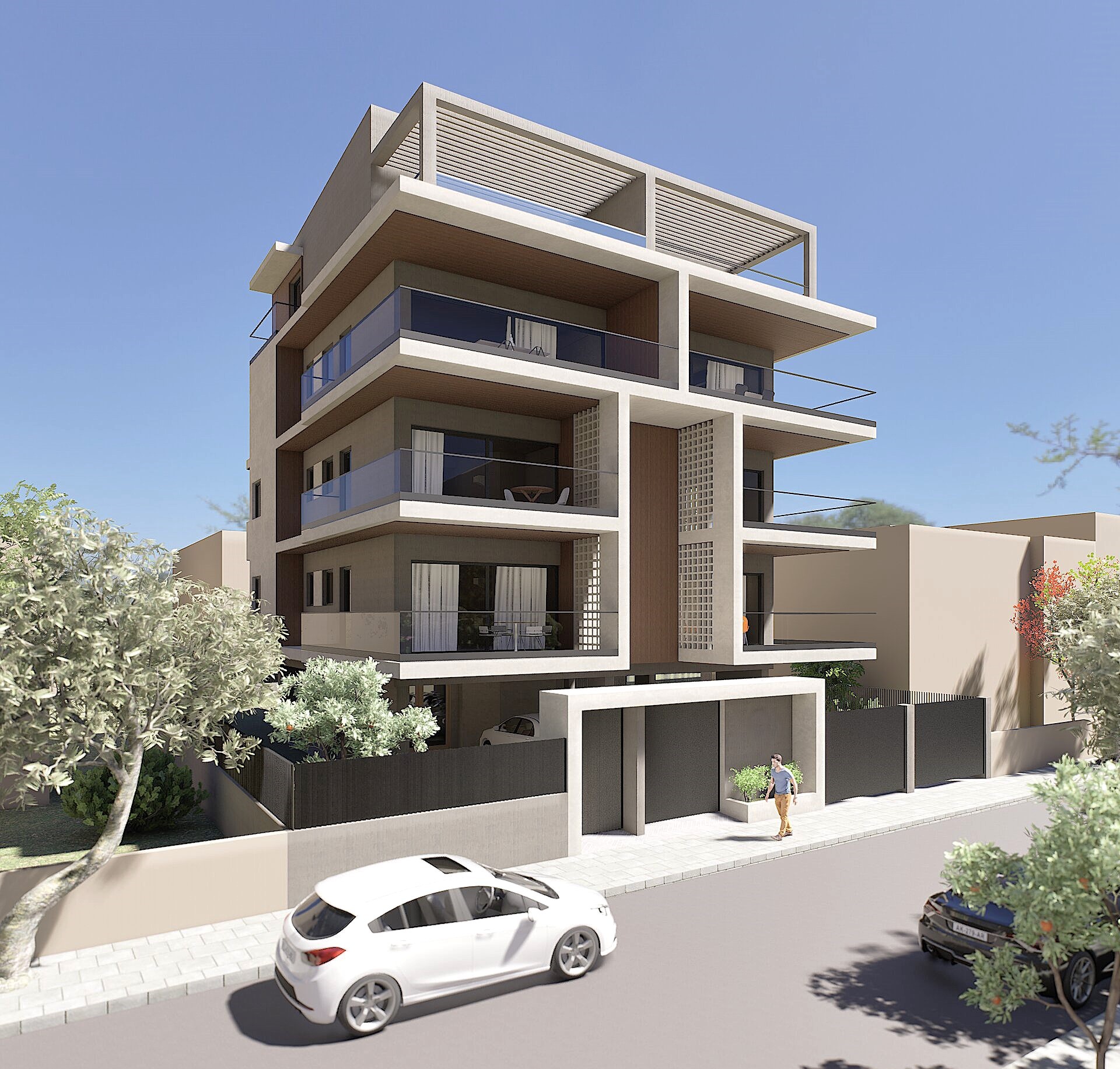 Modern apartment in Alimos with a 20 sq.m. terrace