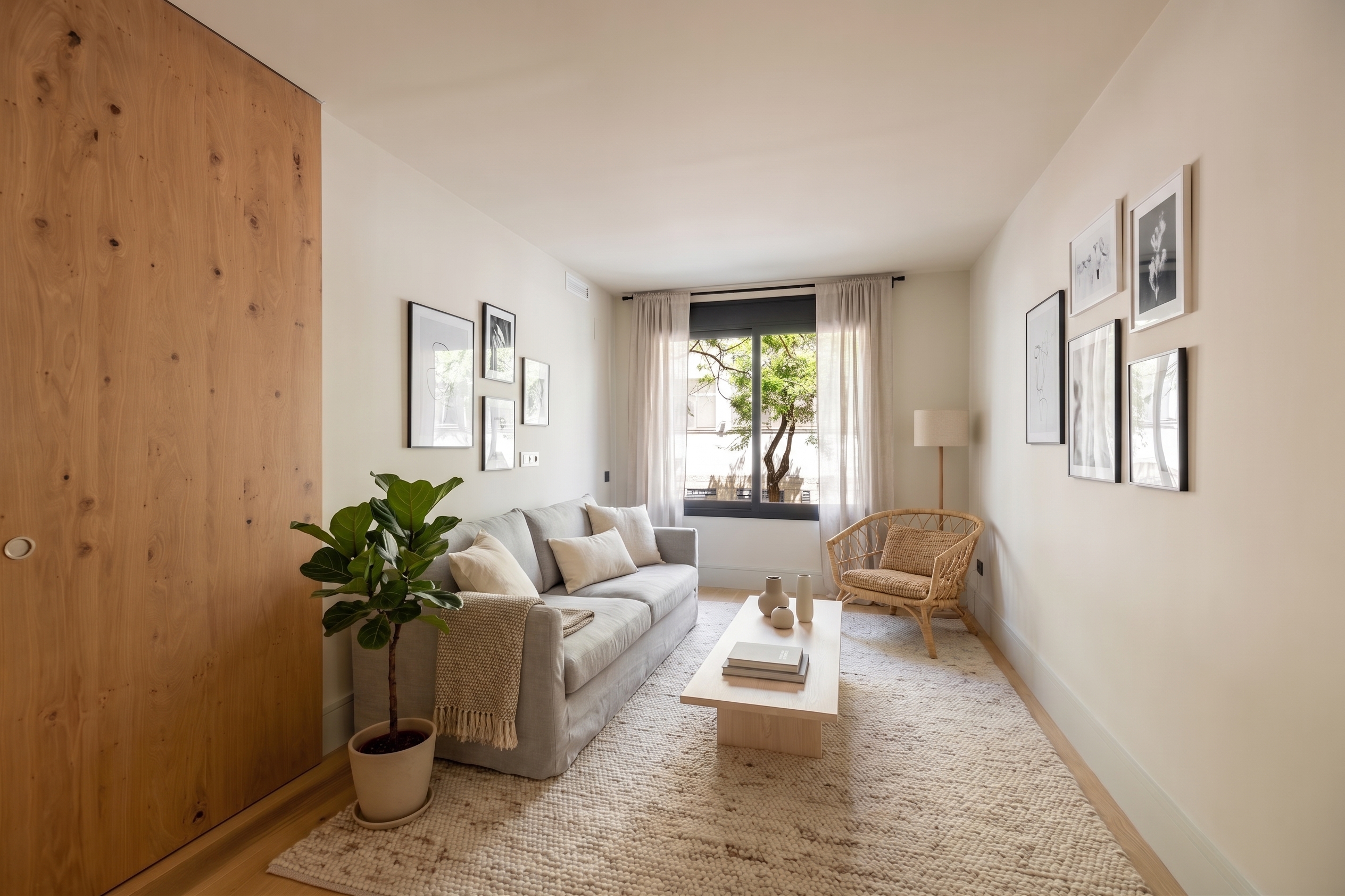 Exquisite Urban Retreat in Castillejos: Modern Luxury Apartment in the Heart of Barcelona
